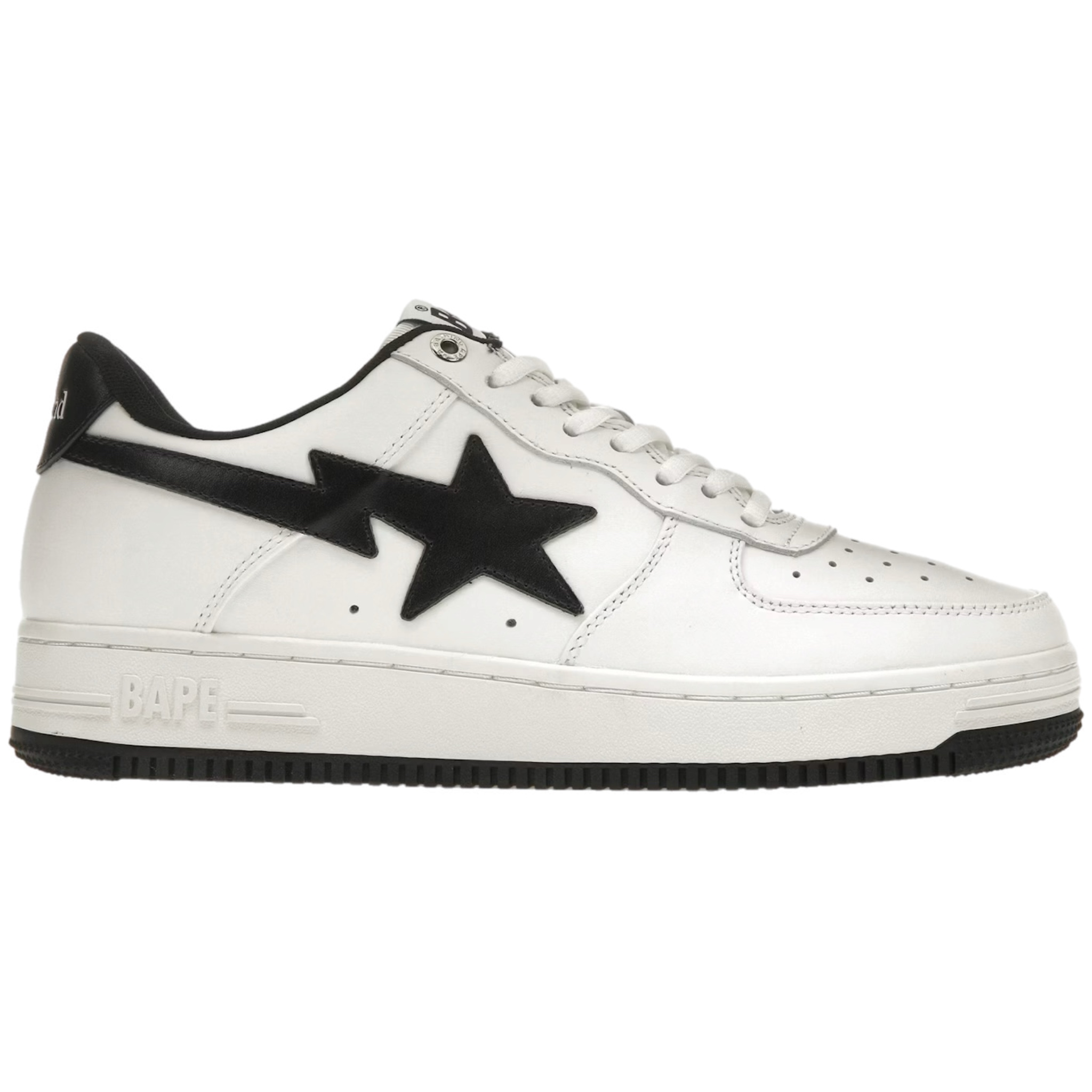 (44) A Bathing Ape Bapesta JJJJound White/Navy 2023