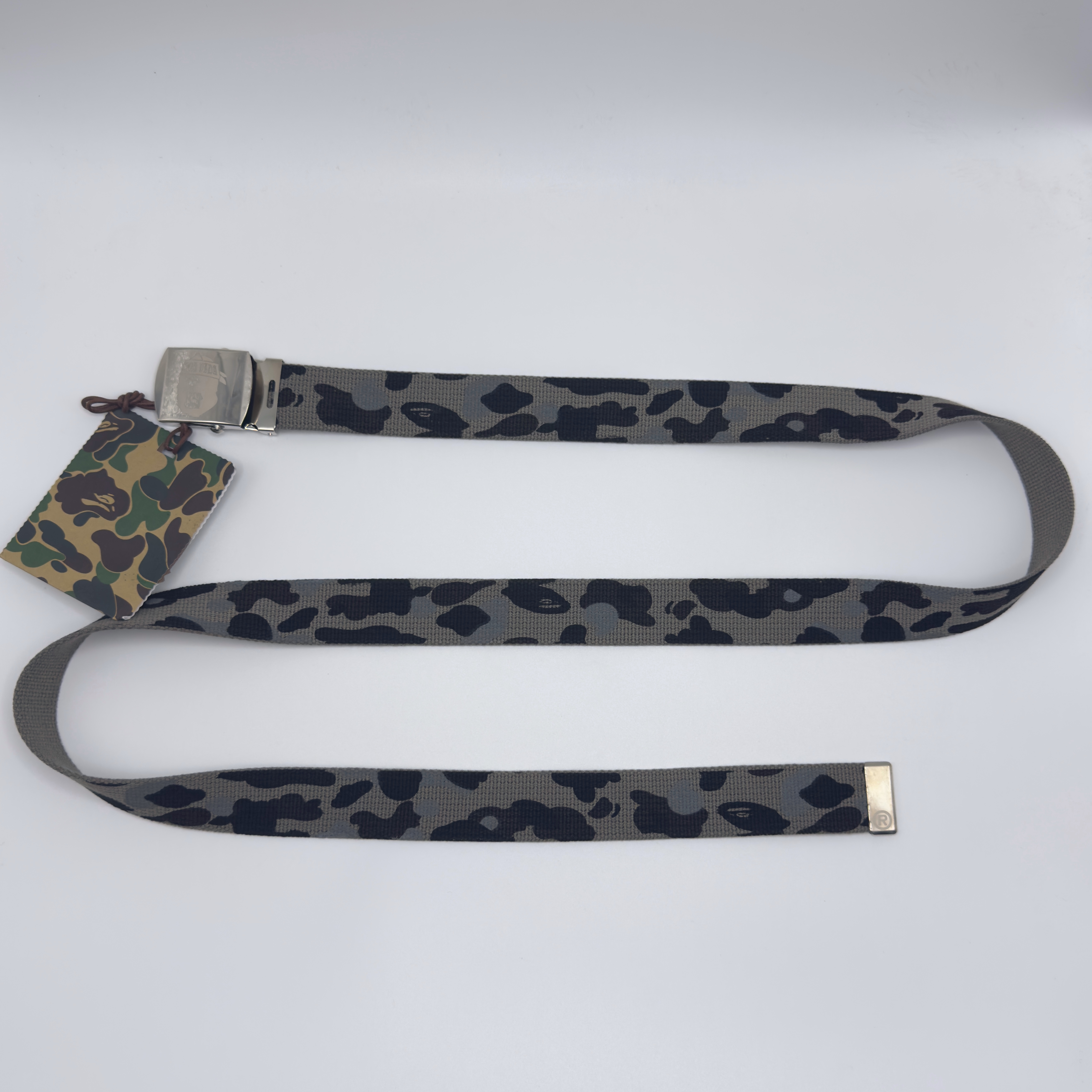 Bape x Undefeated Color Camo Belt Black 2015