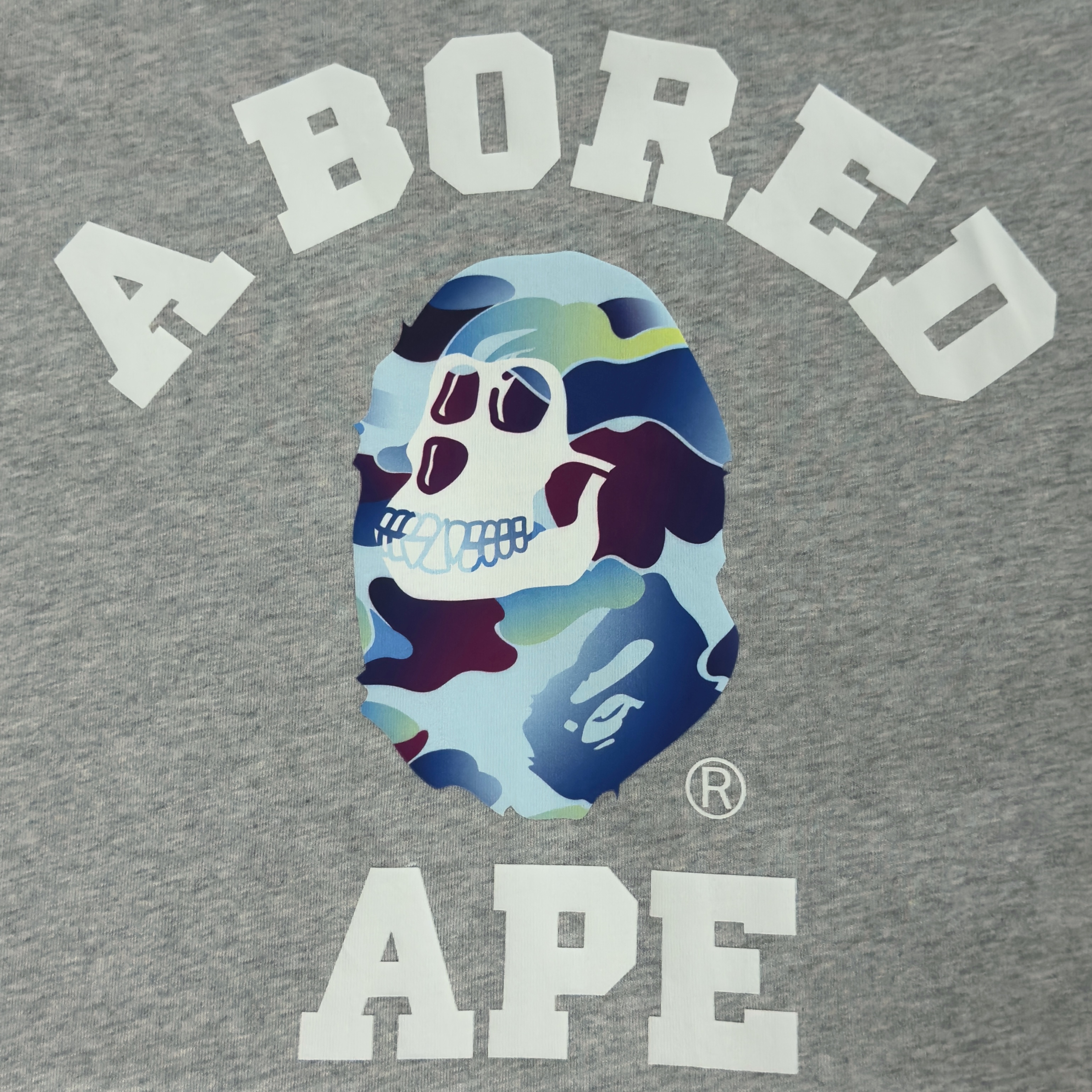 (XL) Bape x Bored Ape Yacht Club Concept Tee Gray 2024