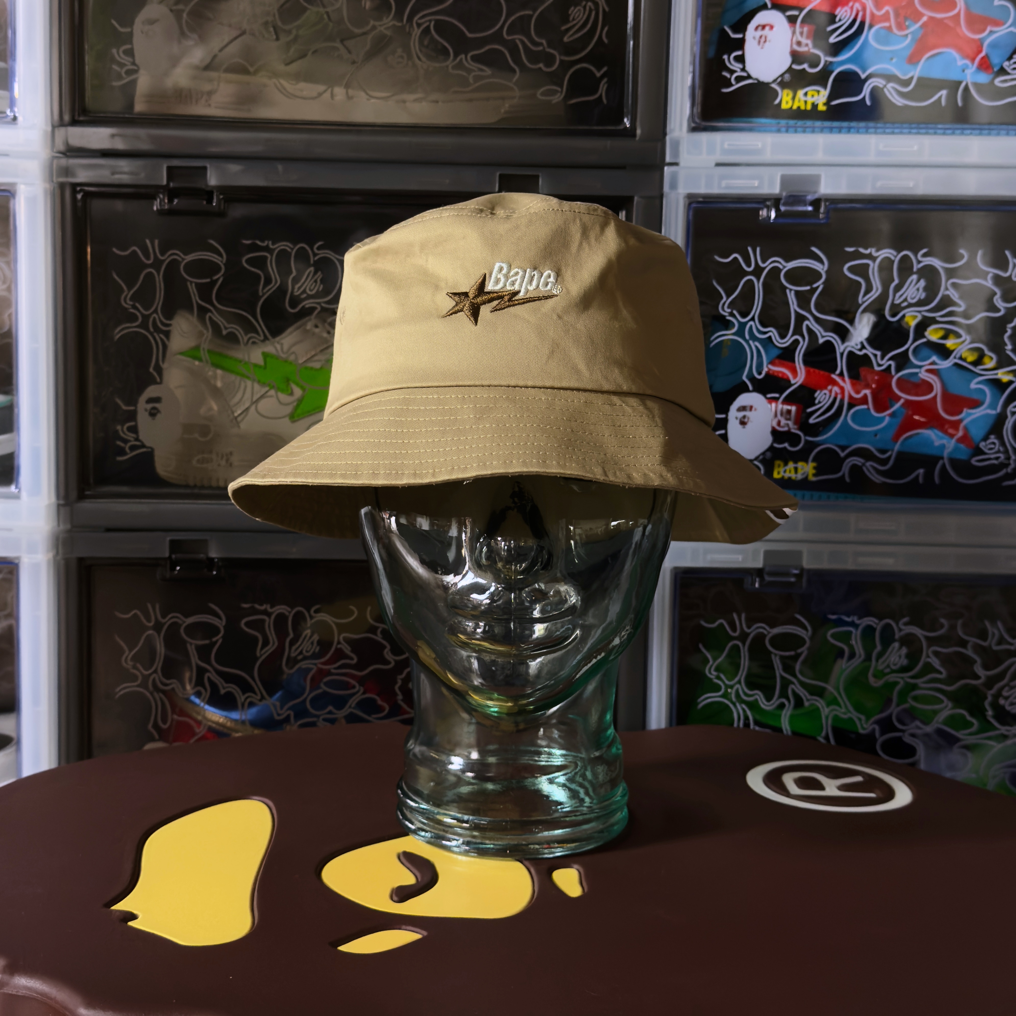 (M) Bape Summer Premium Hat Brown 2023