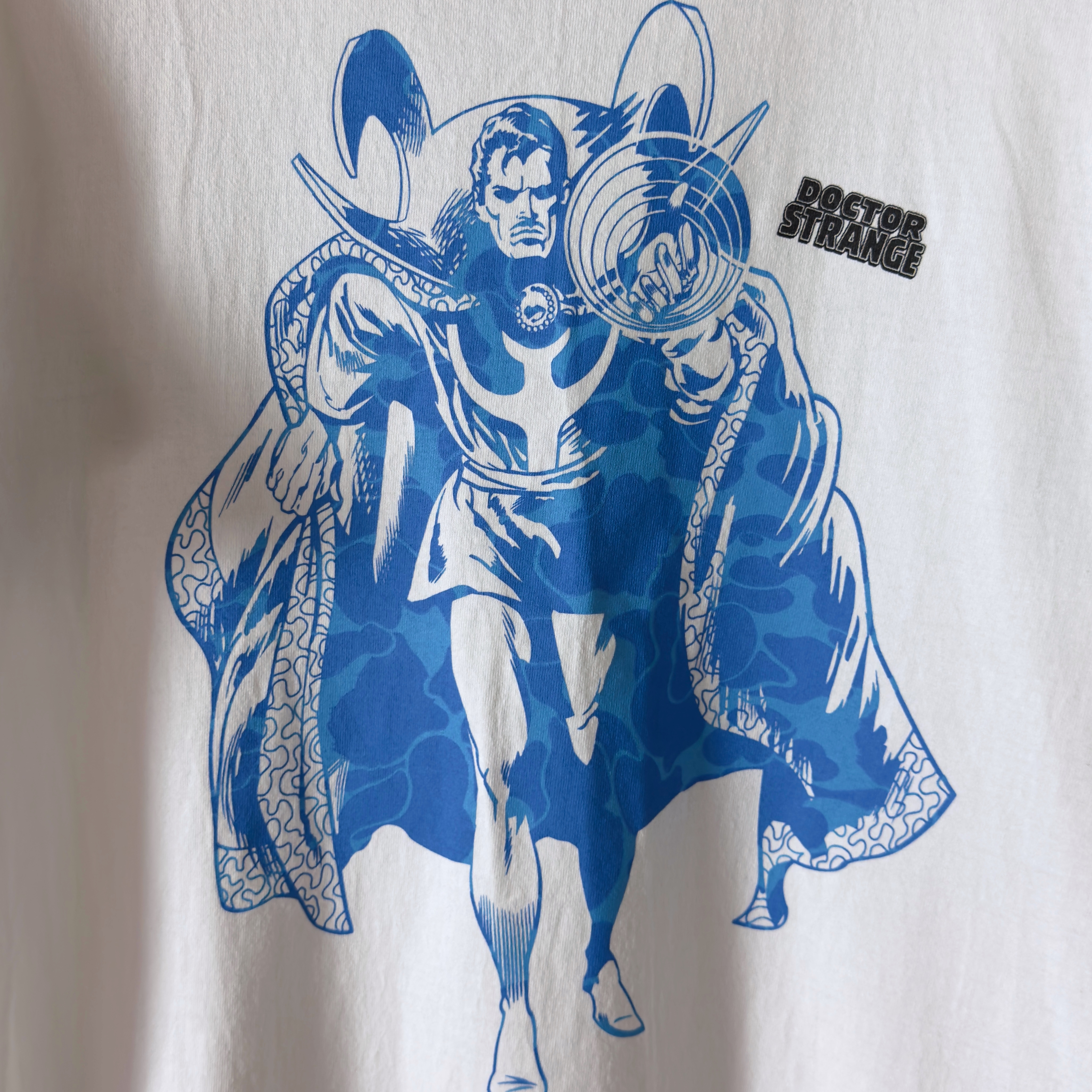 (M) Bape x Marvel Comics Dr. Strange Tee White 2022