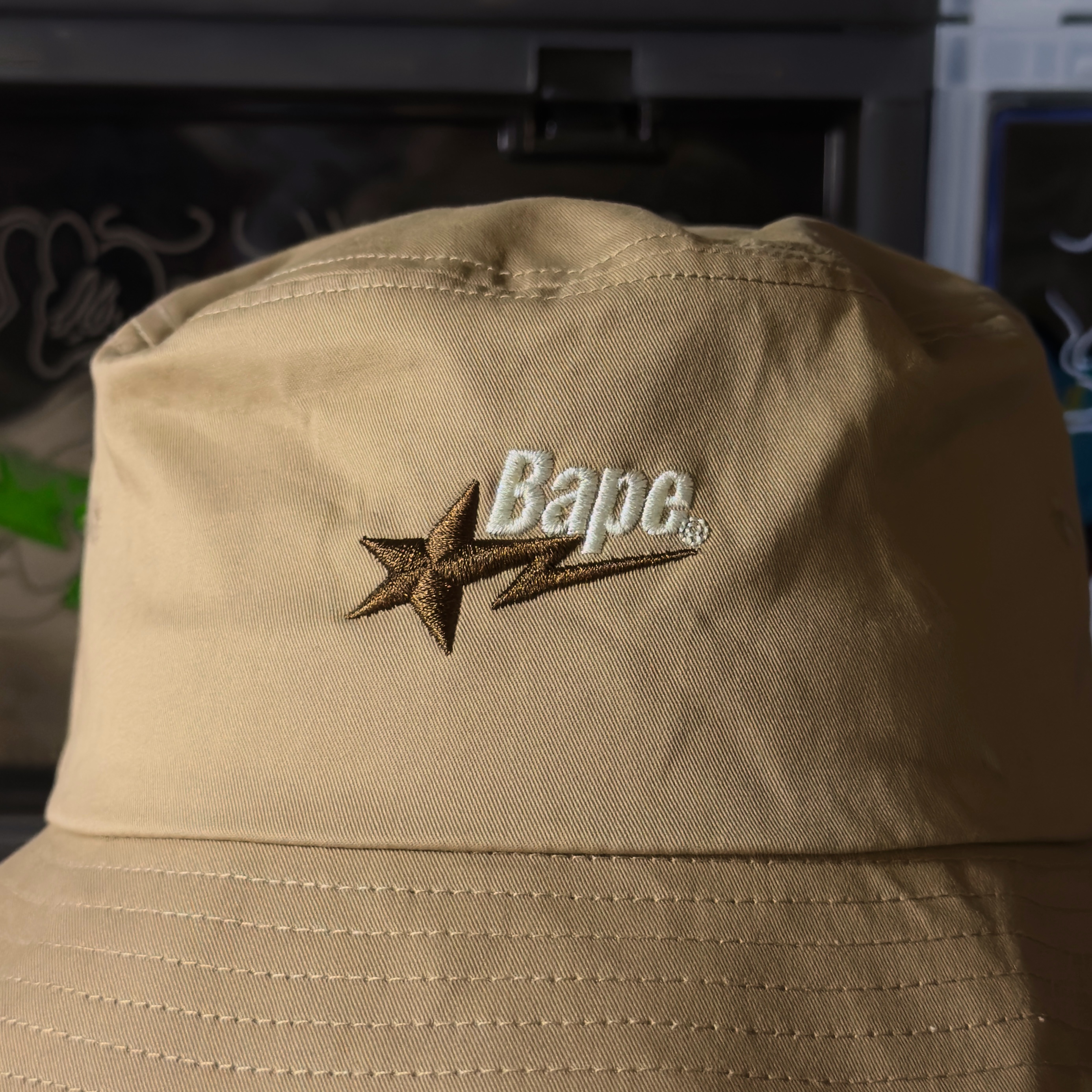 (M) Bape Summer Premium Hat Brown 2023