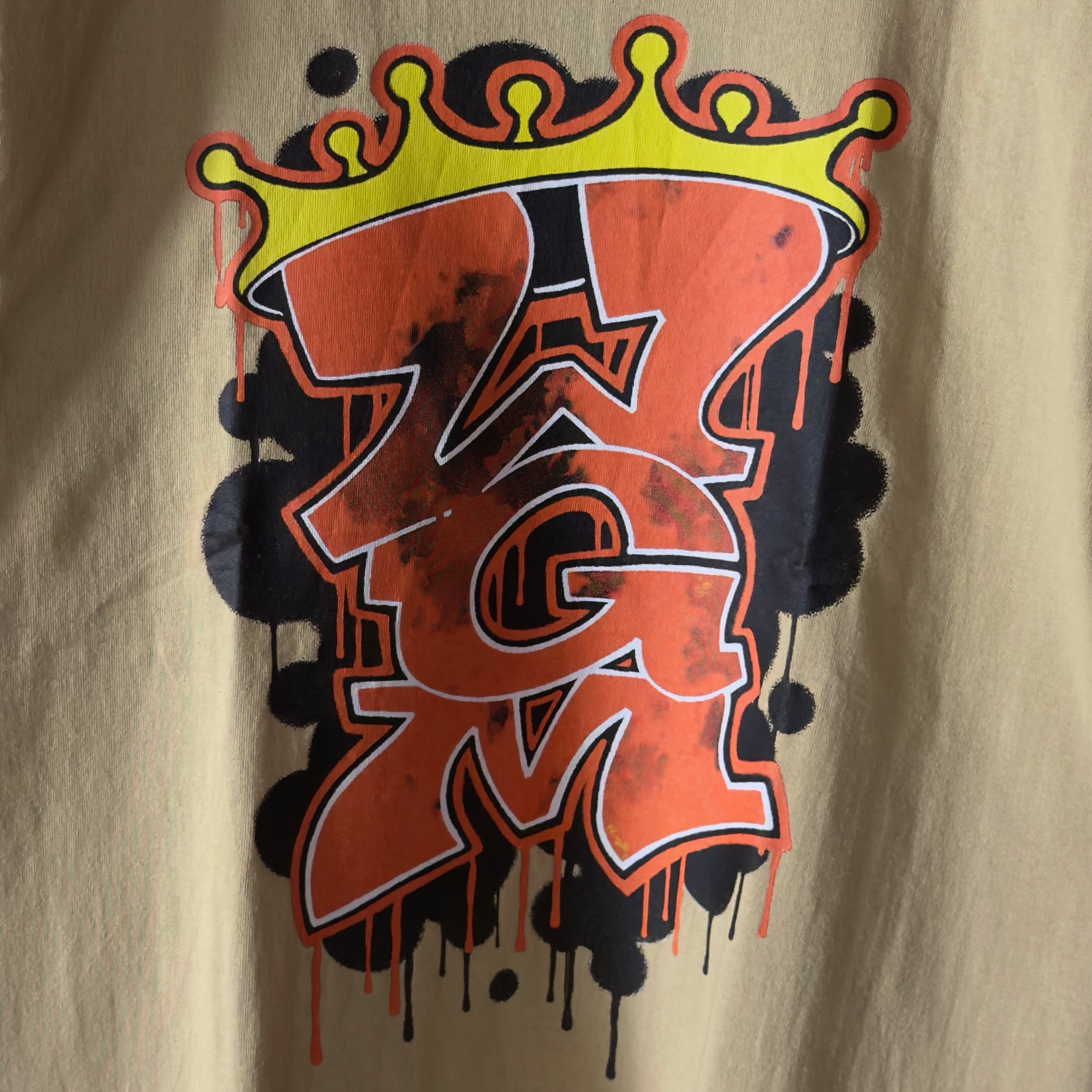 (M) Bape Graffiti WGM Tee Beige 2023