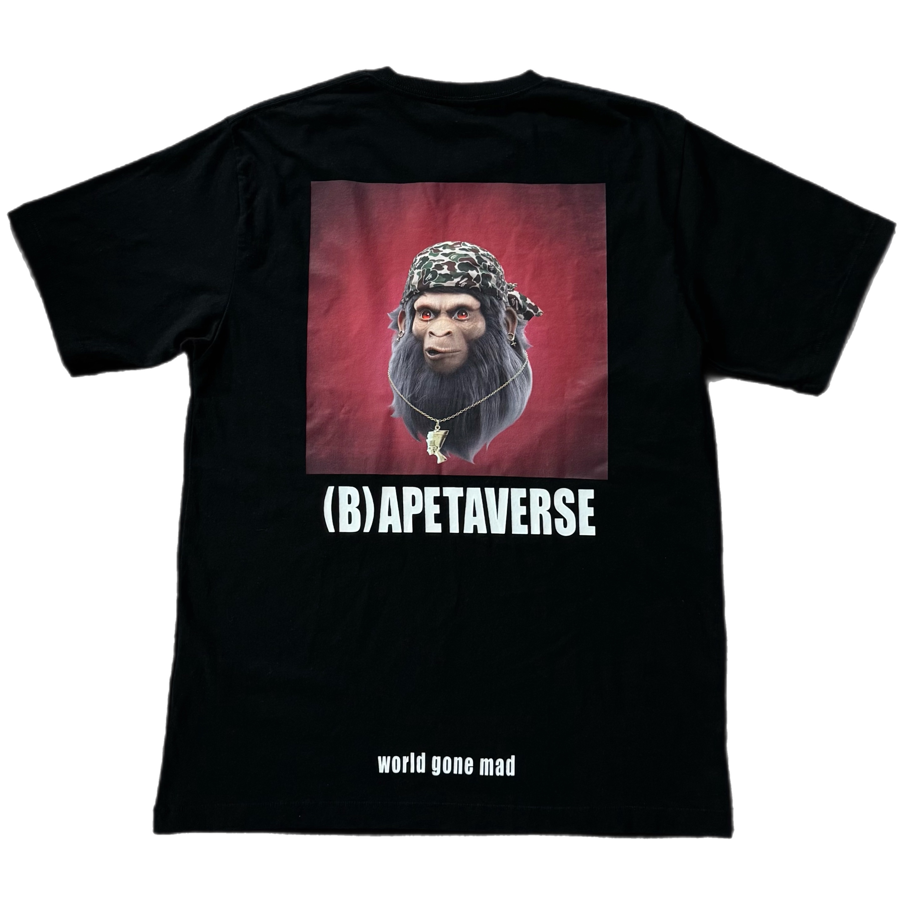 (L) Bape (B)apetaverse NFT Tee #3795 Black 2022