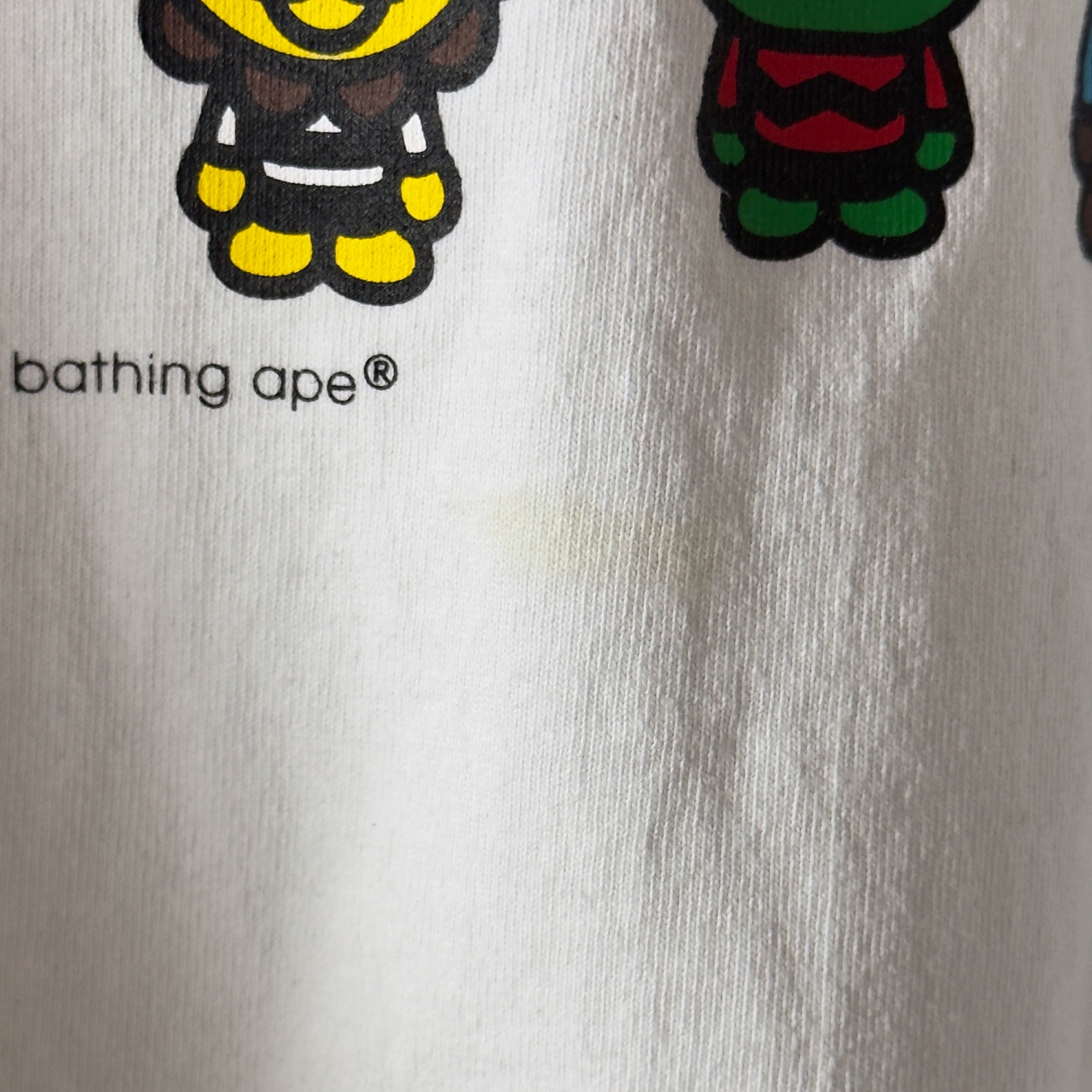 (L) Bape A To Z Tee White 2021