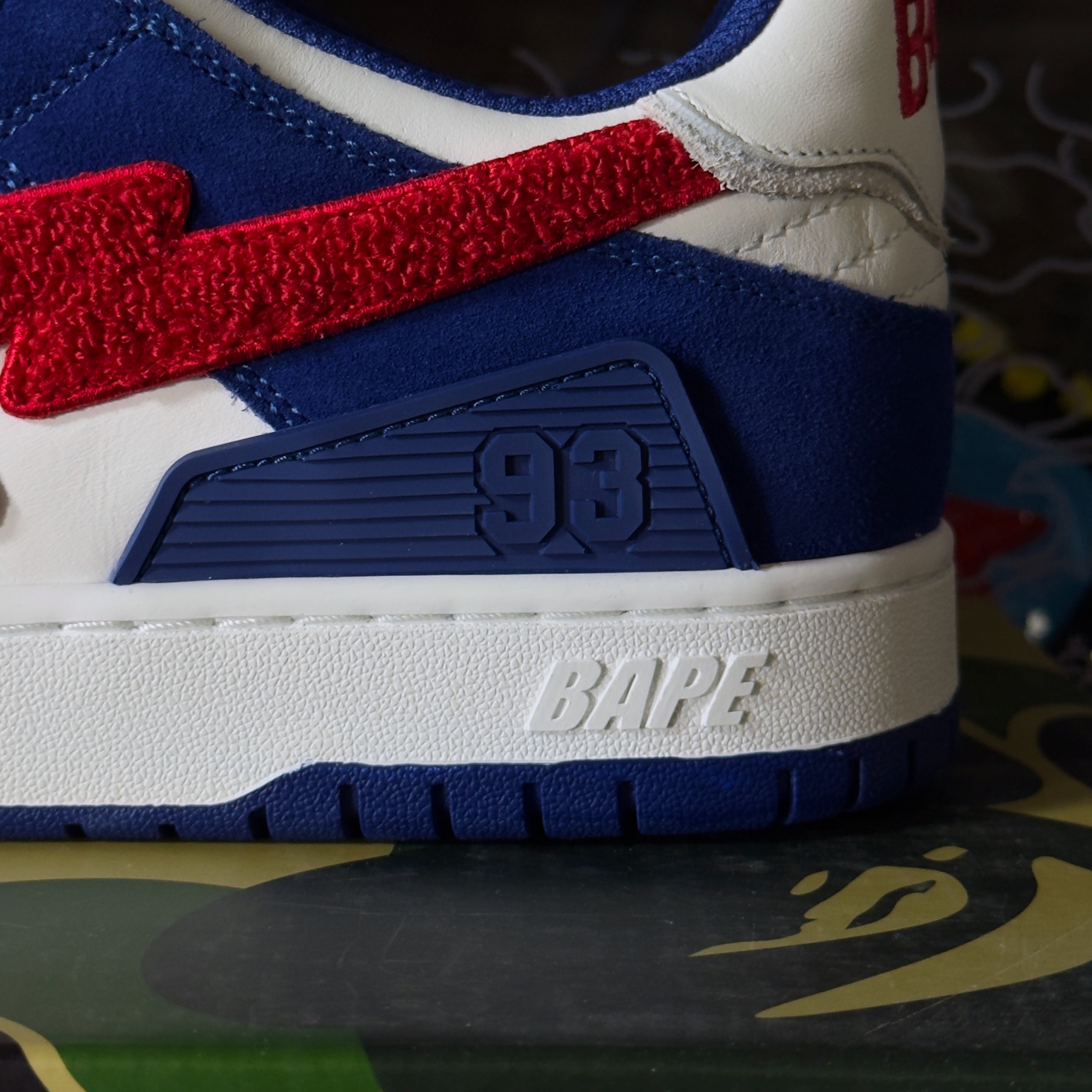 (46) A Bathing Ape Sk8sta #2 M2 Blue 2024  