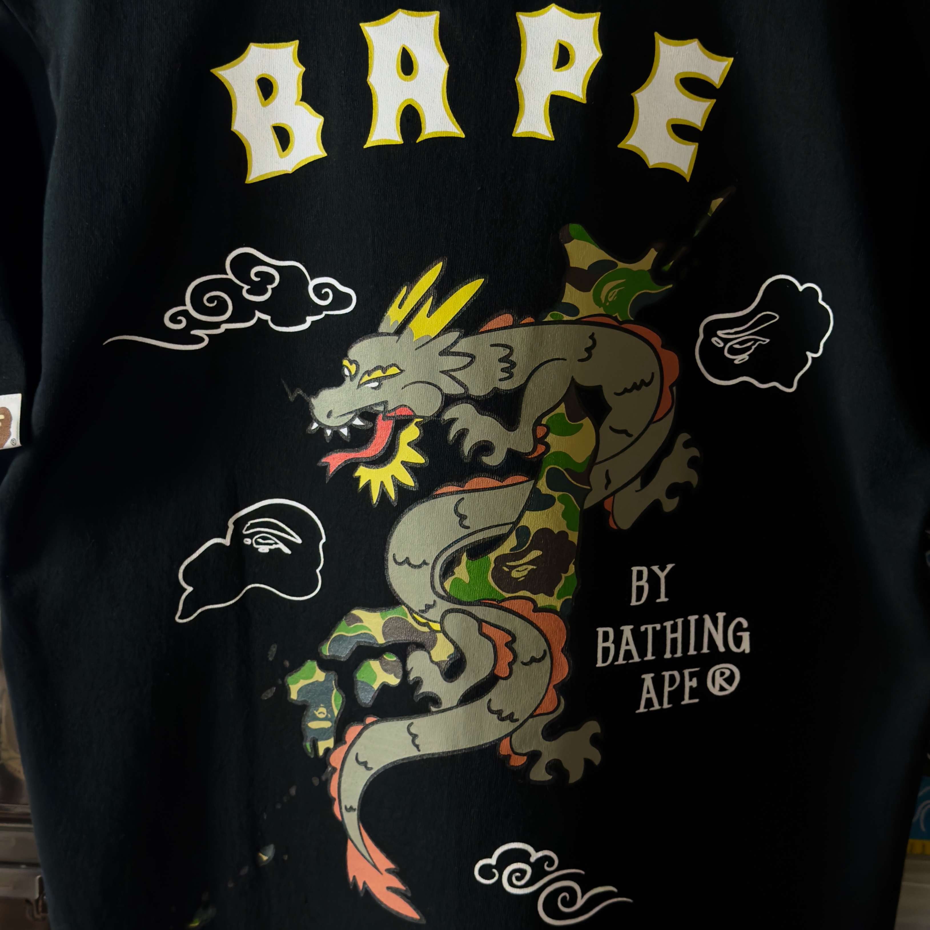 (S) Bape Souvenir Graphic Tee Black 2024