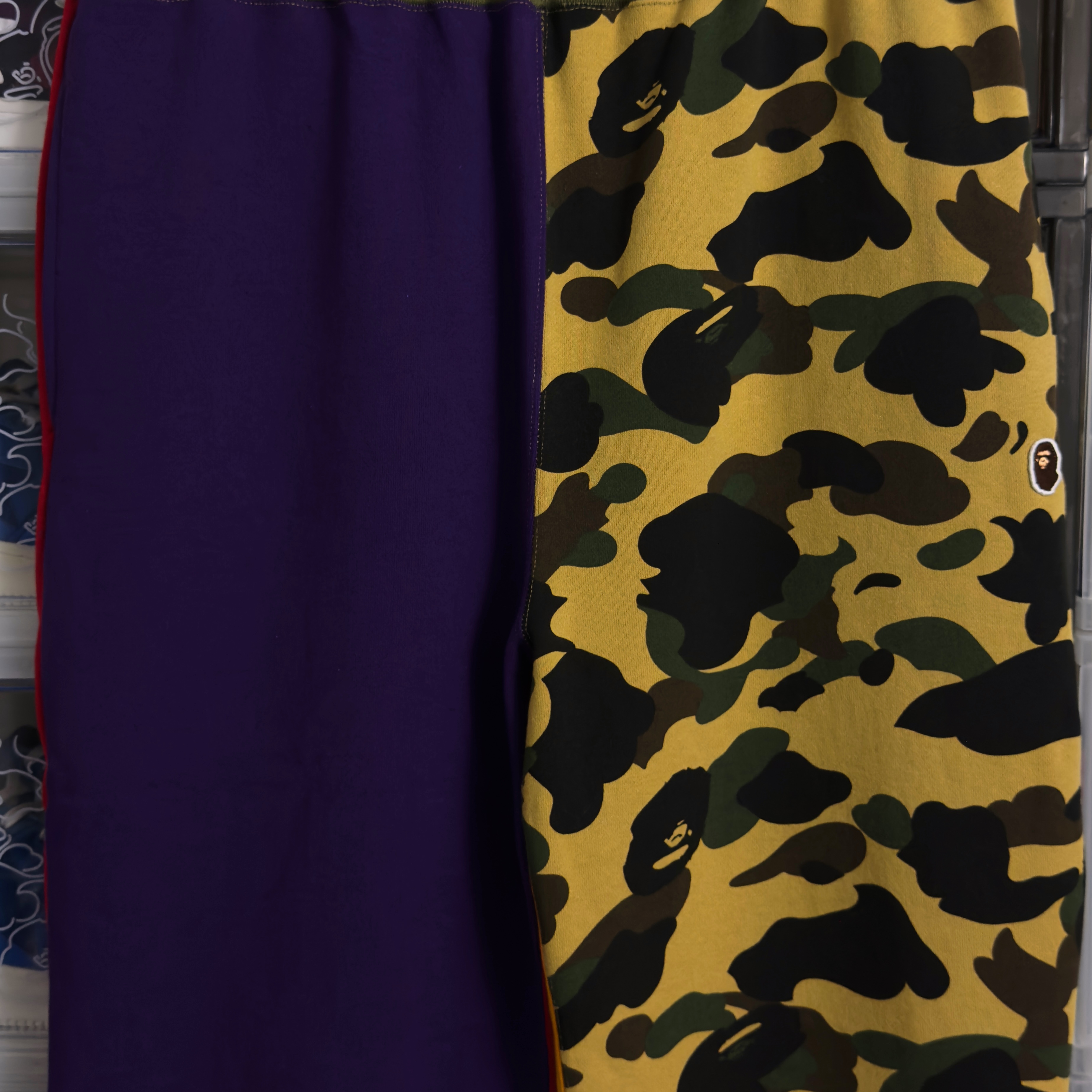 (XL) Bape 1st Camo Crazy Sweat Pants Multi 2020