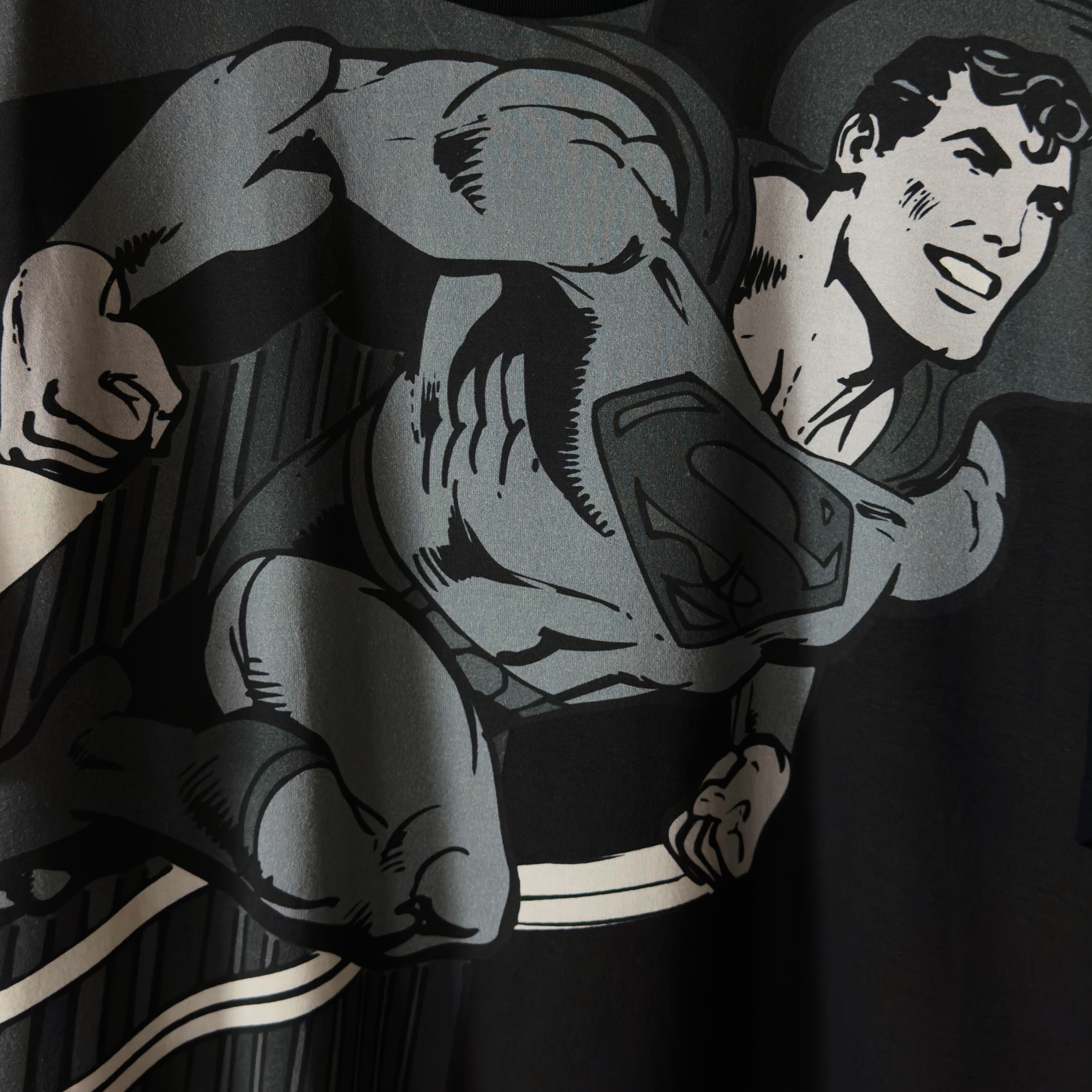 (S) Bape x DC Superman Relaxed Tee Black 2020