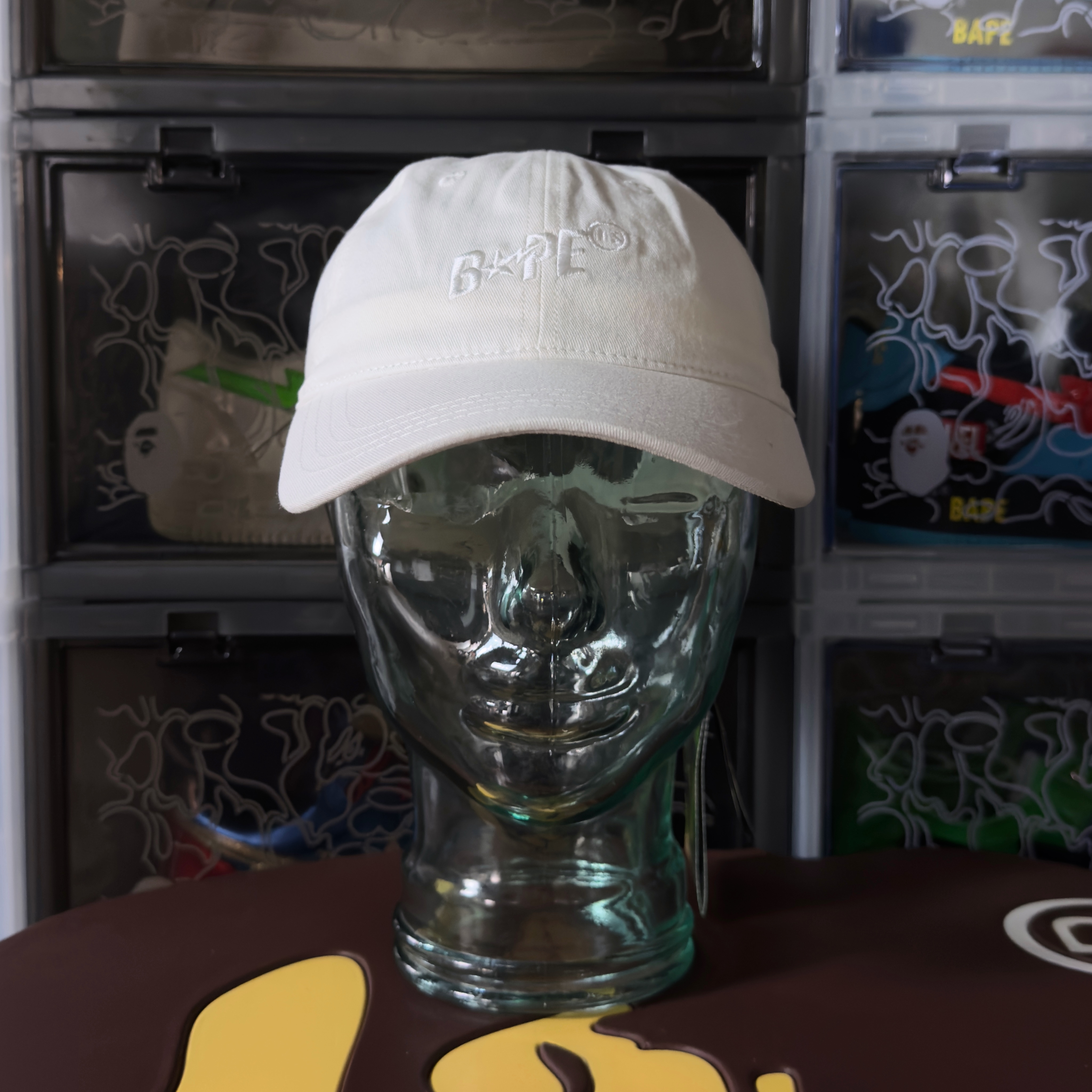 Bape x Highsnobiety Cap White 2023