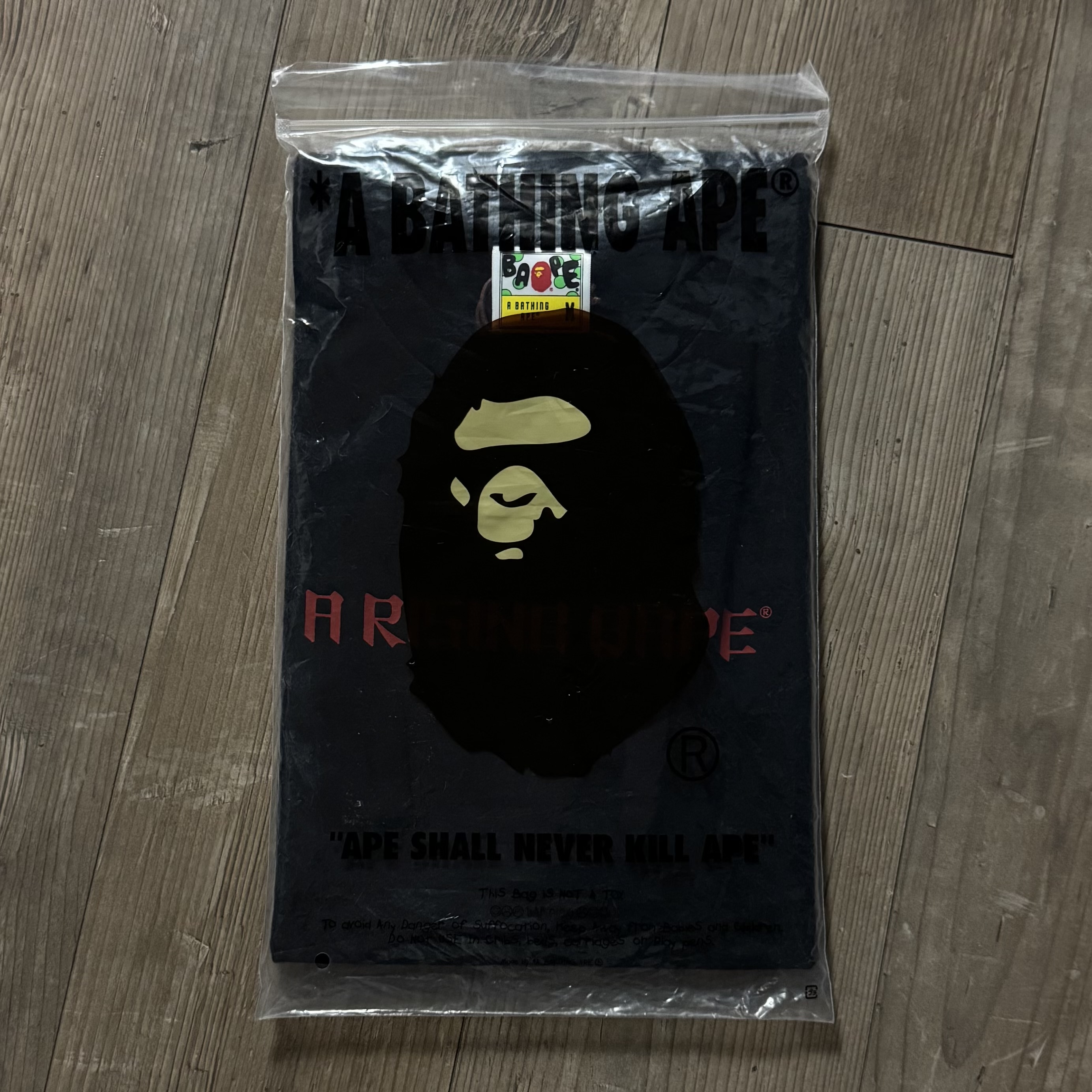 (M) Bape A Rising Bape Dragon Tee Black 2024