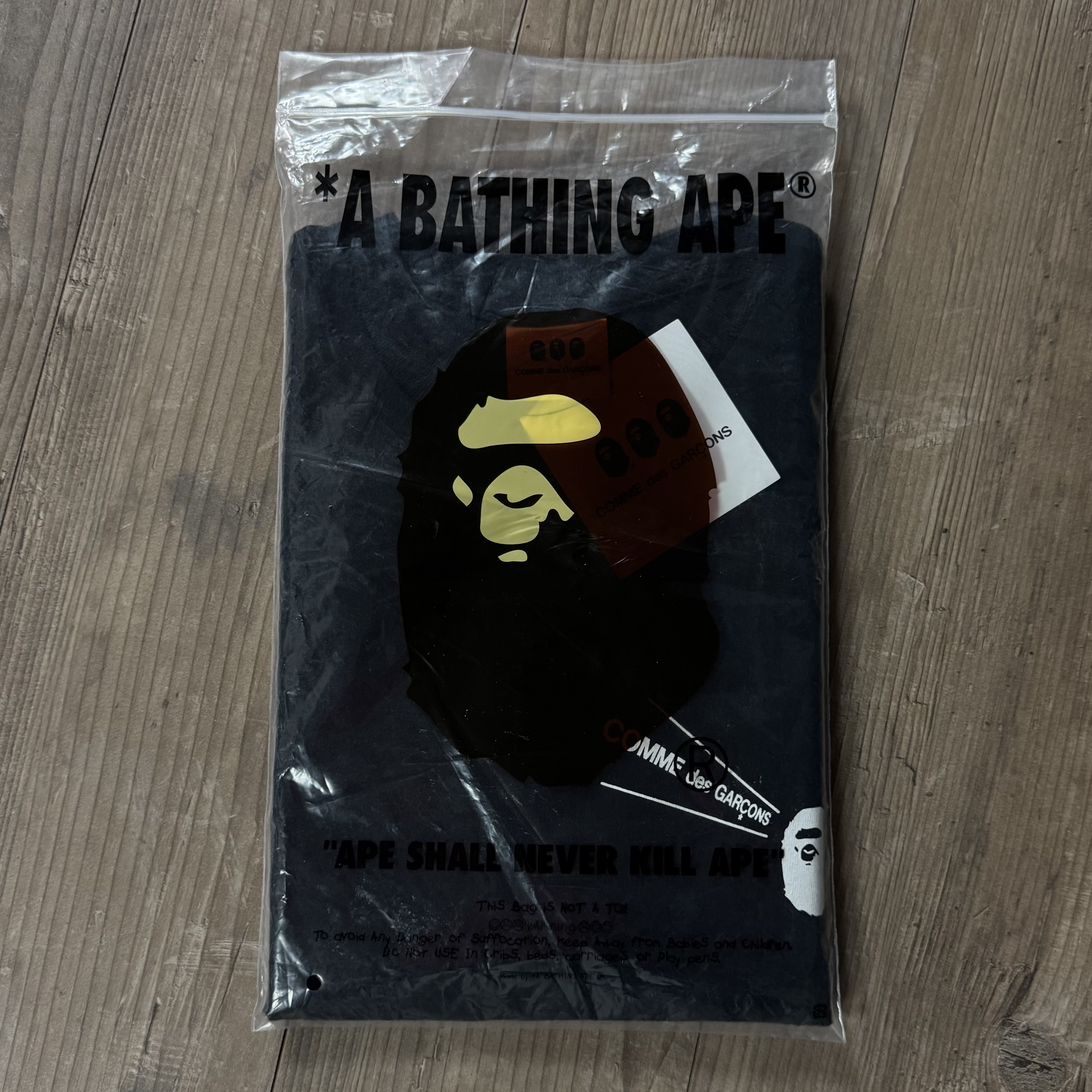 (S) Bape x CDG Osaka Tee Black 2020