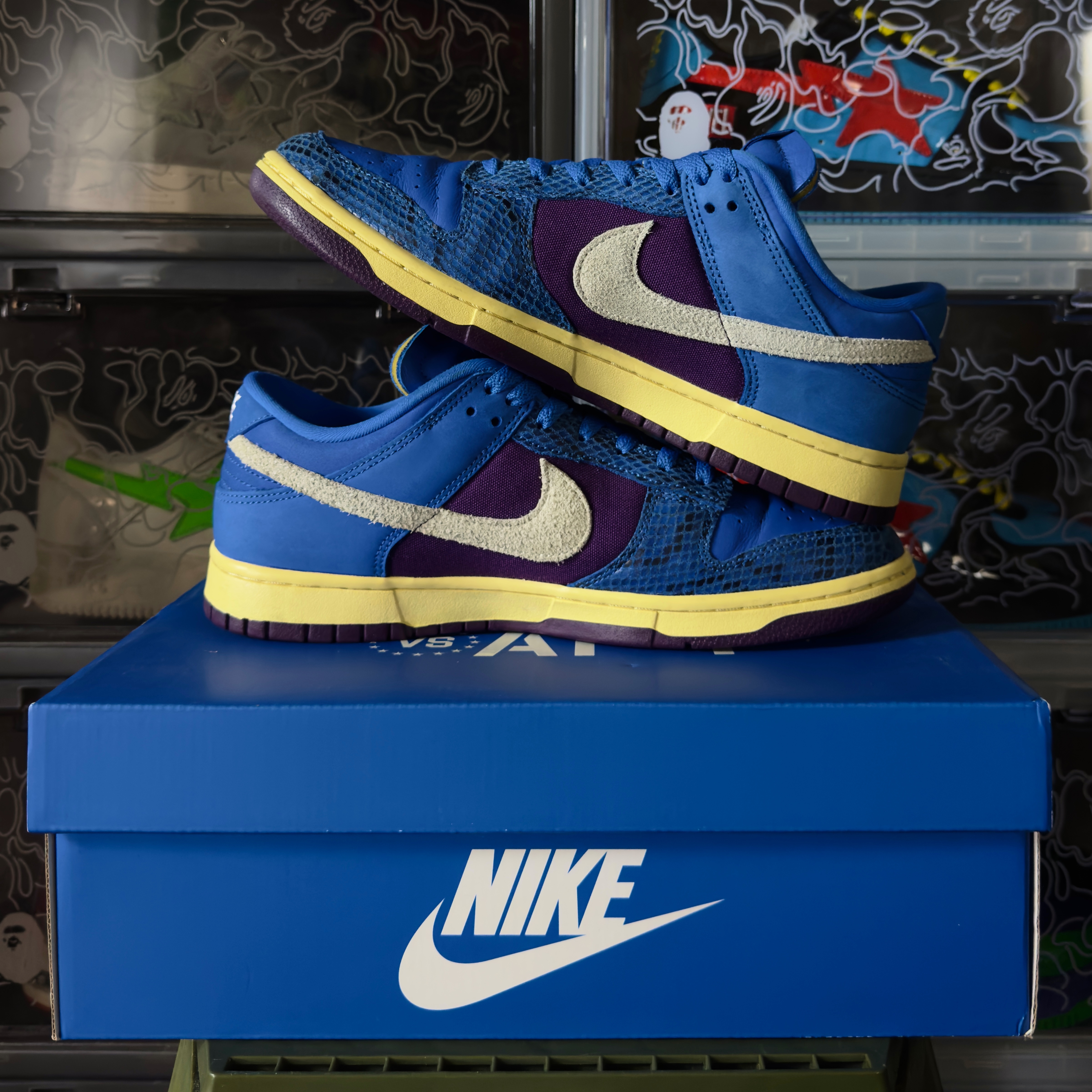 (43) Nike x Undefeated 5 On It Dunk Low 2021