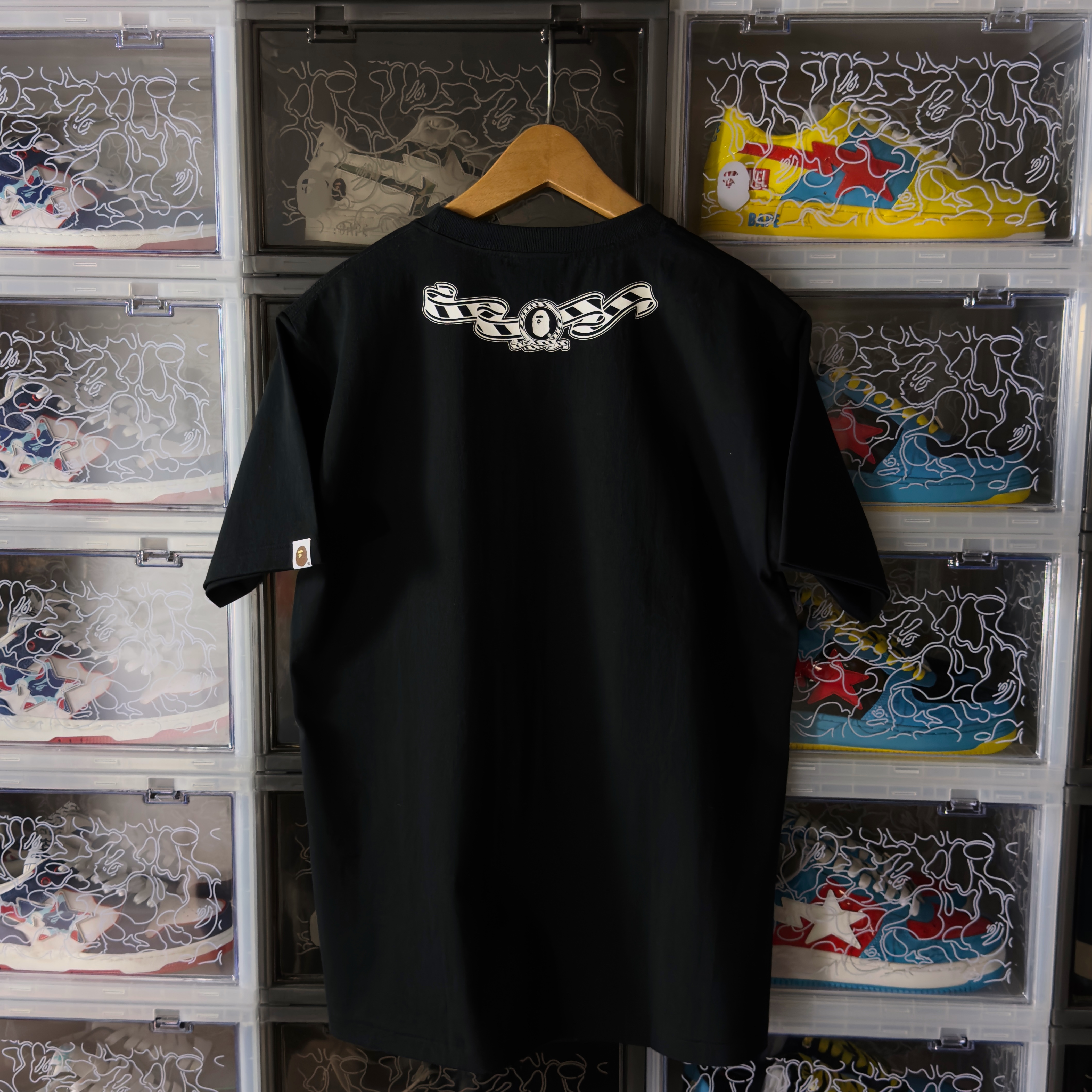 (M) Bape Champagne Tee Black 2021