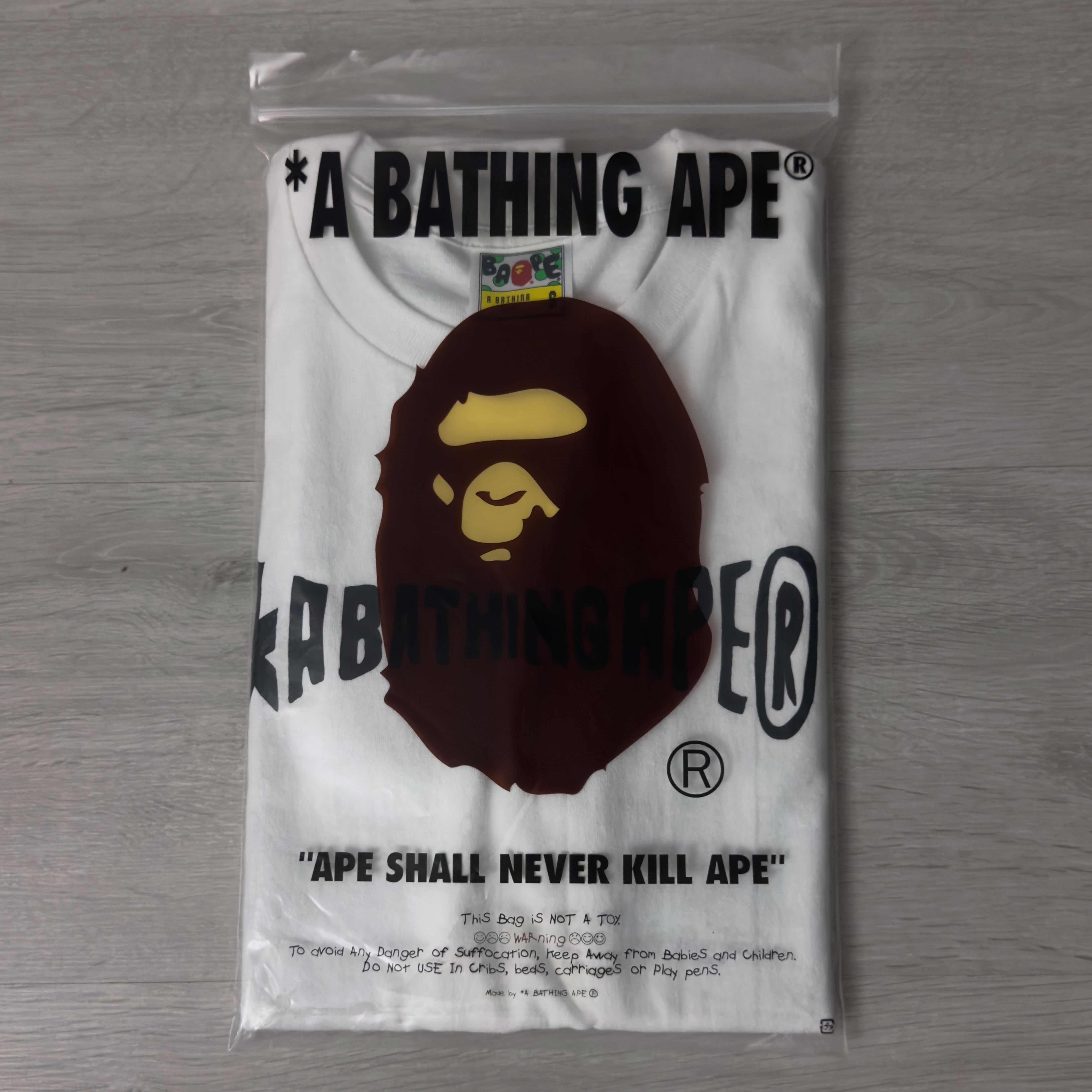 (S) Bape Souvenir Dragon Tee White 2024