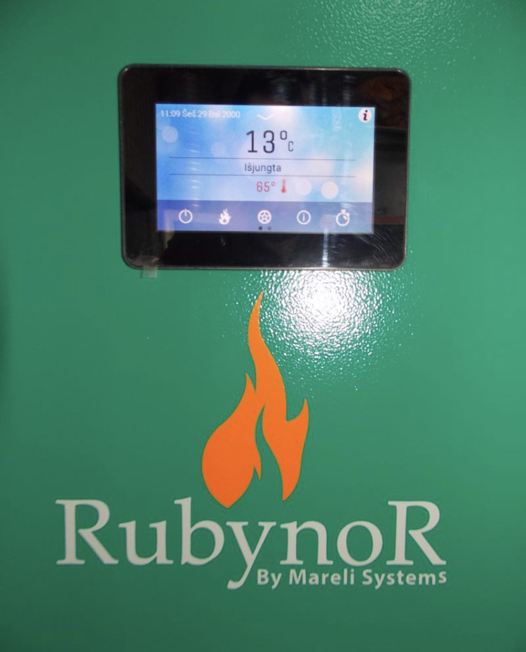 Mareli Systems Ecostar Auto 5 klasės granuliniai katilai 