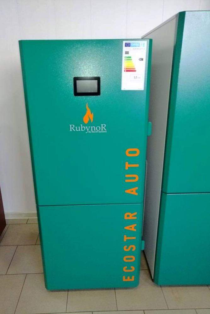 Mareli Systems Ecostar Auto 5 klasės granuliniai katilai