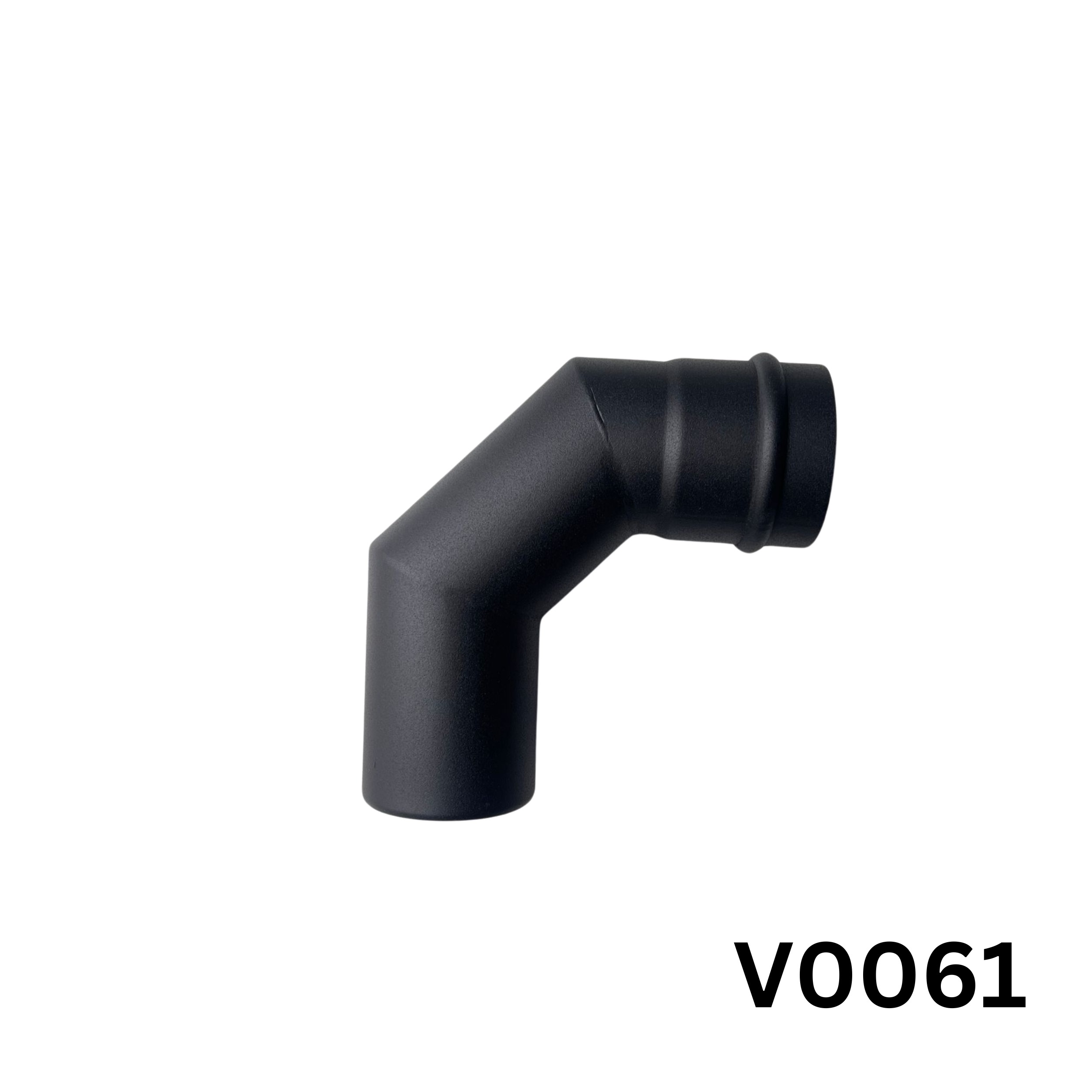 Kaminai 80 mm: jungtys