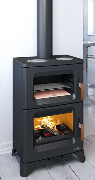 Malkinė krosnelė - viryklė Bronpi Hilton 16 kW