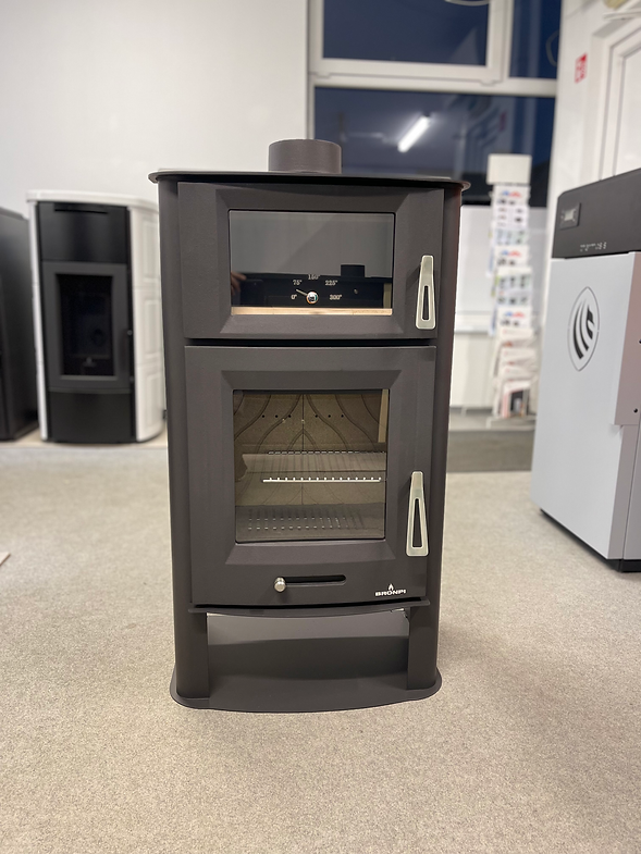 Malkinė krosnelė su orkaite Bronpi Tudela 13 kW