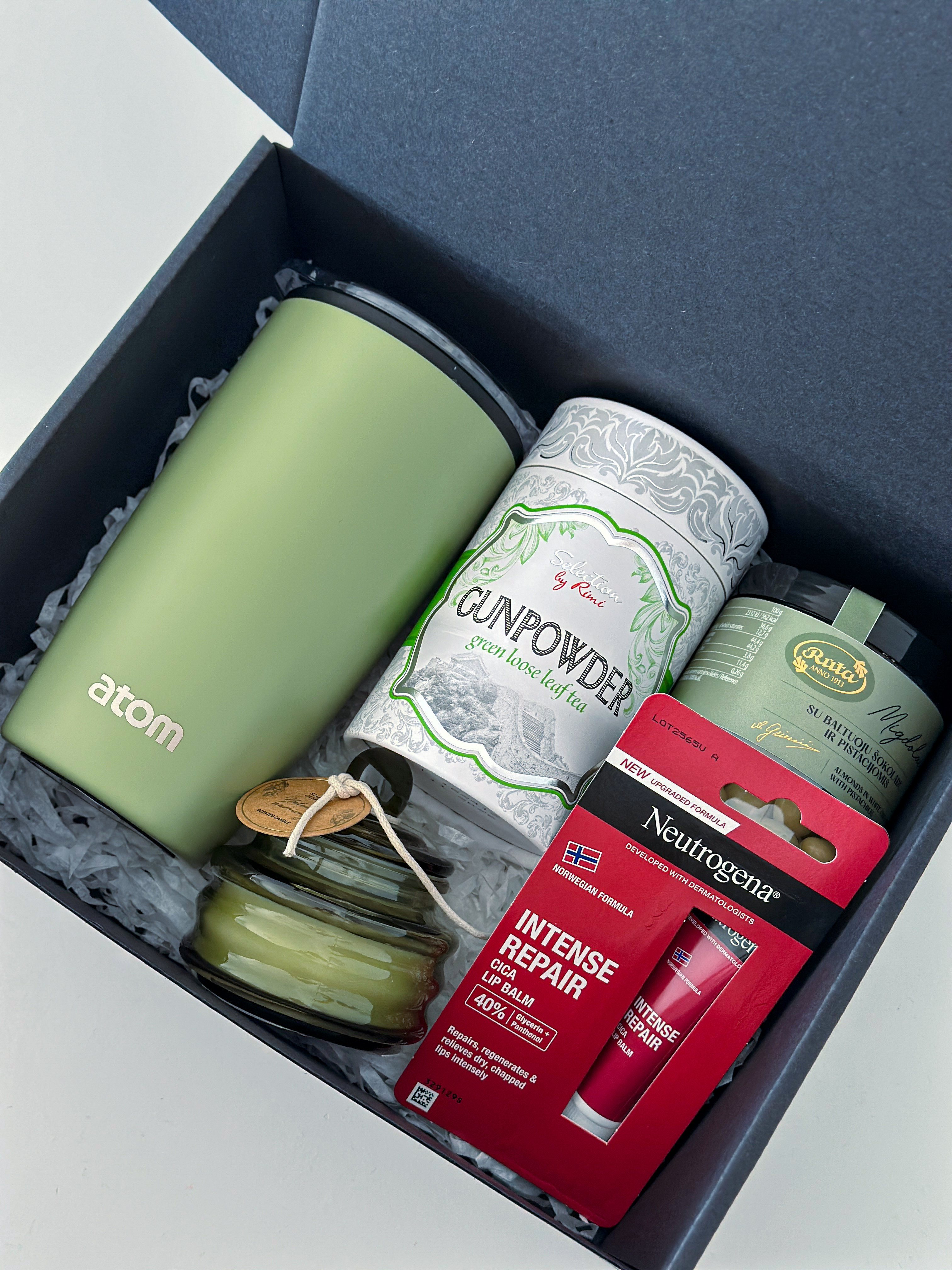 Dovanų rinkinys moterims "Žalioji harmonija"