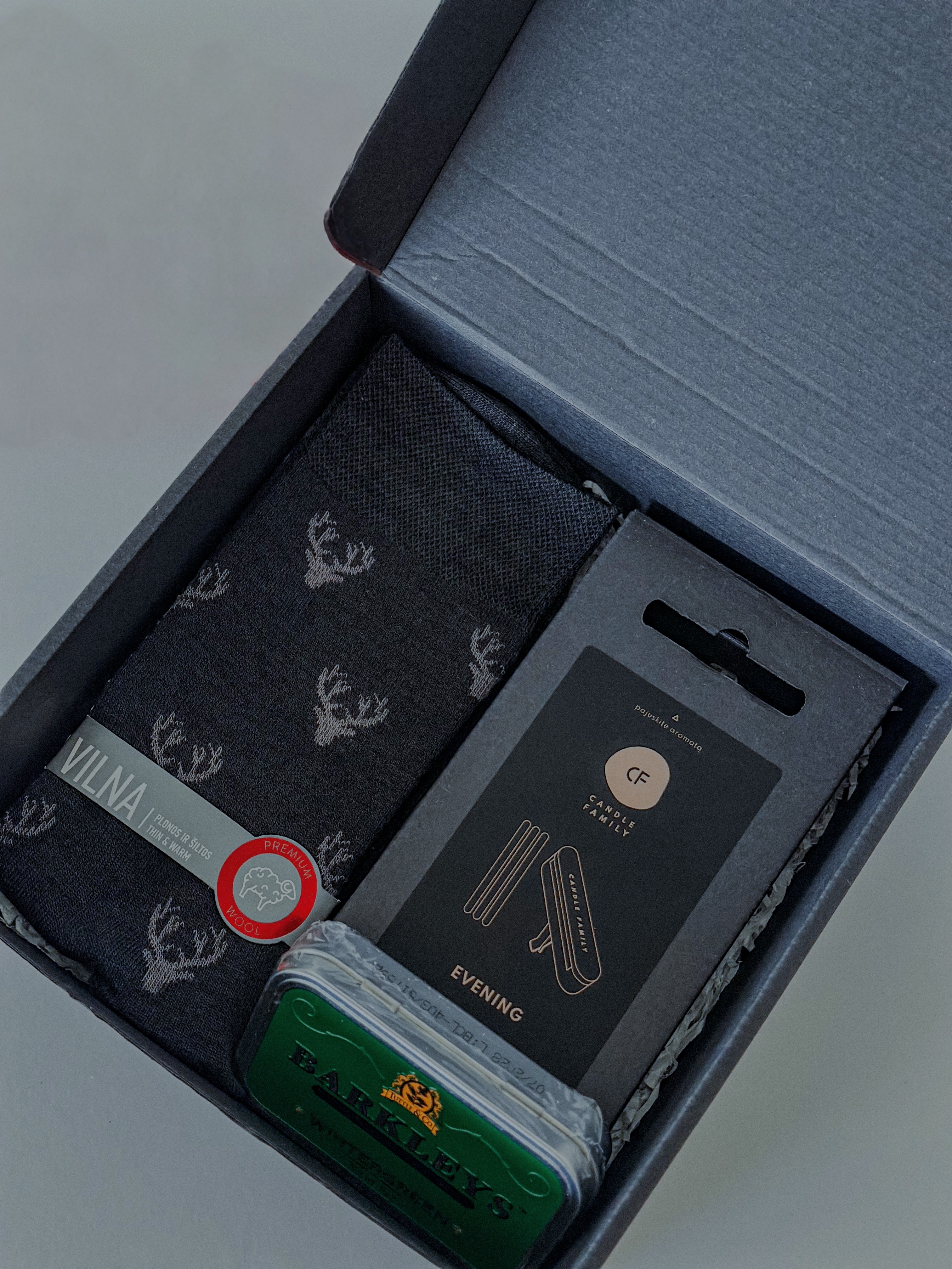 Dovanų rinkinys vyrams "Subtiliai"