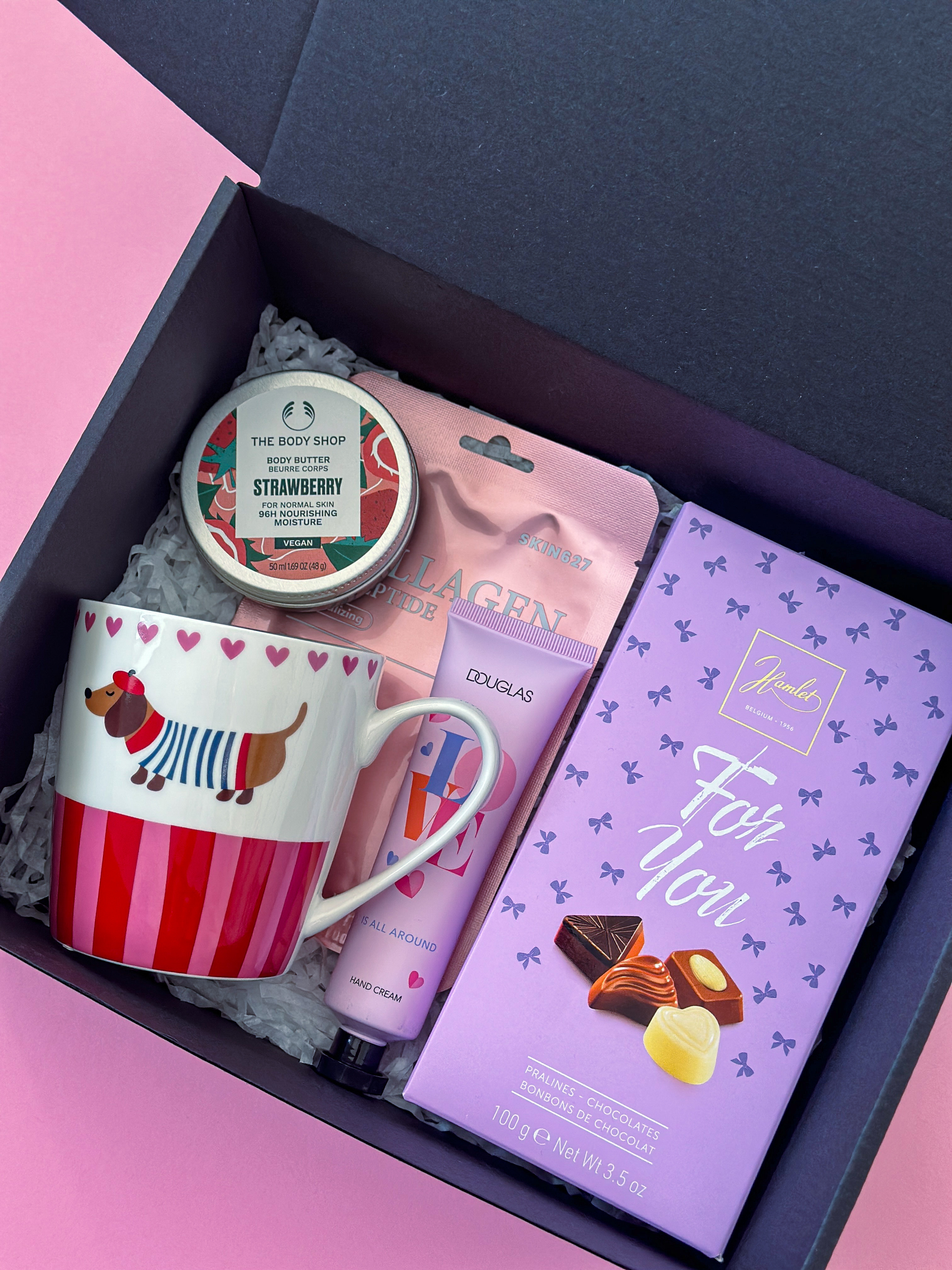 Dovanų rinkinys moterims "Taksiuko nuotykiai"