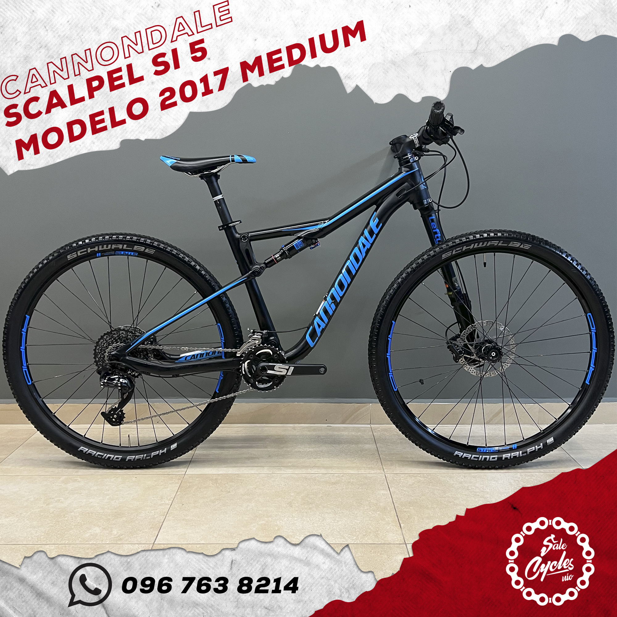 Cannondale Scalpel Si 5 modelo 2017 Medium