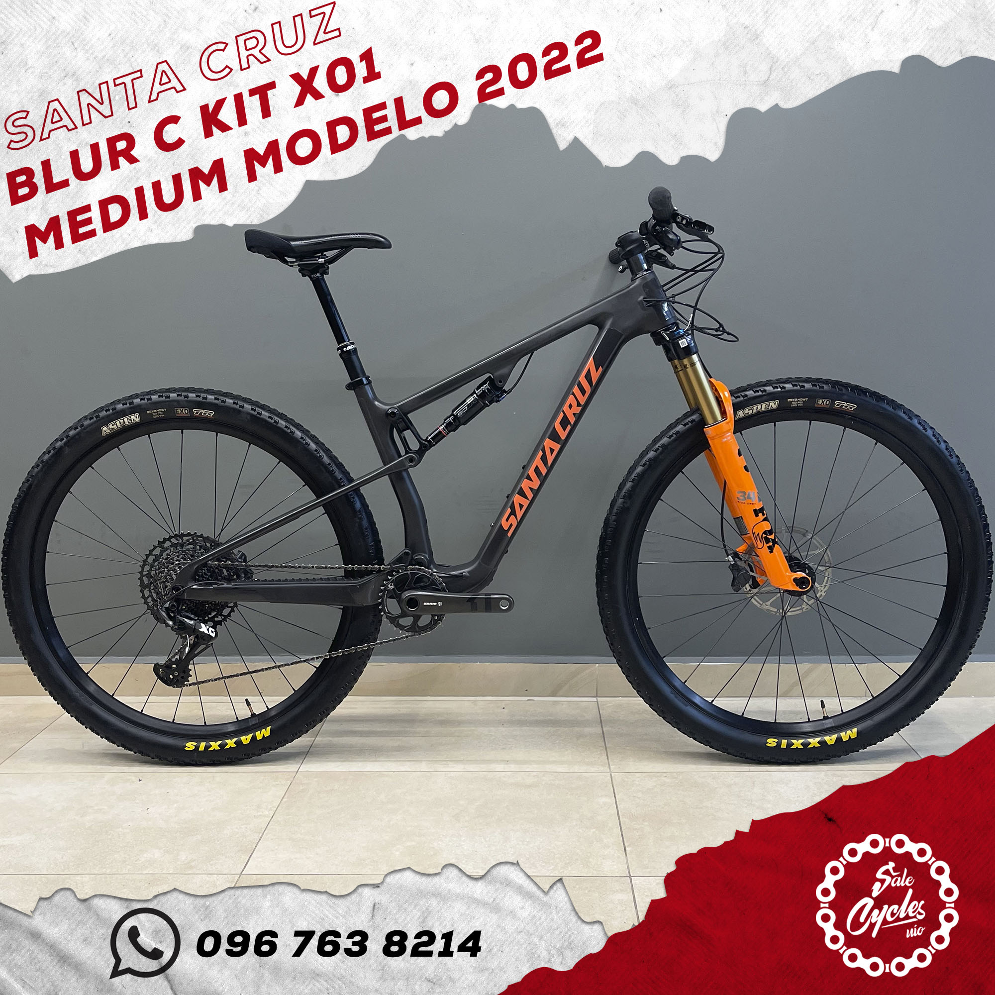 Santa Cruz Blur C Kit X01 Medium 2022