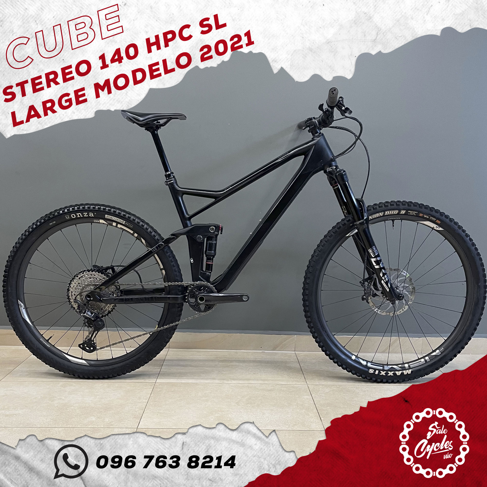 Cube Stereo 140 HPC SL Large 2021