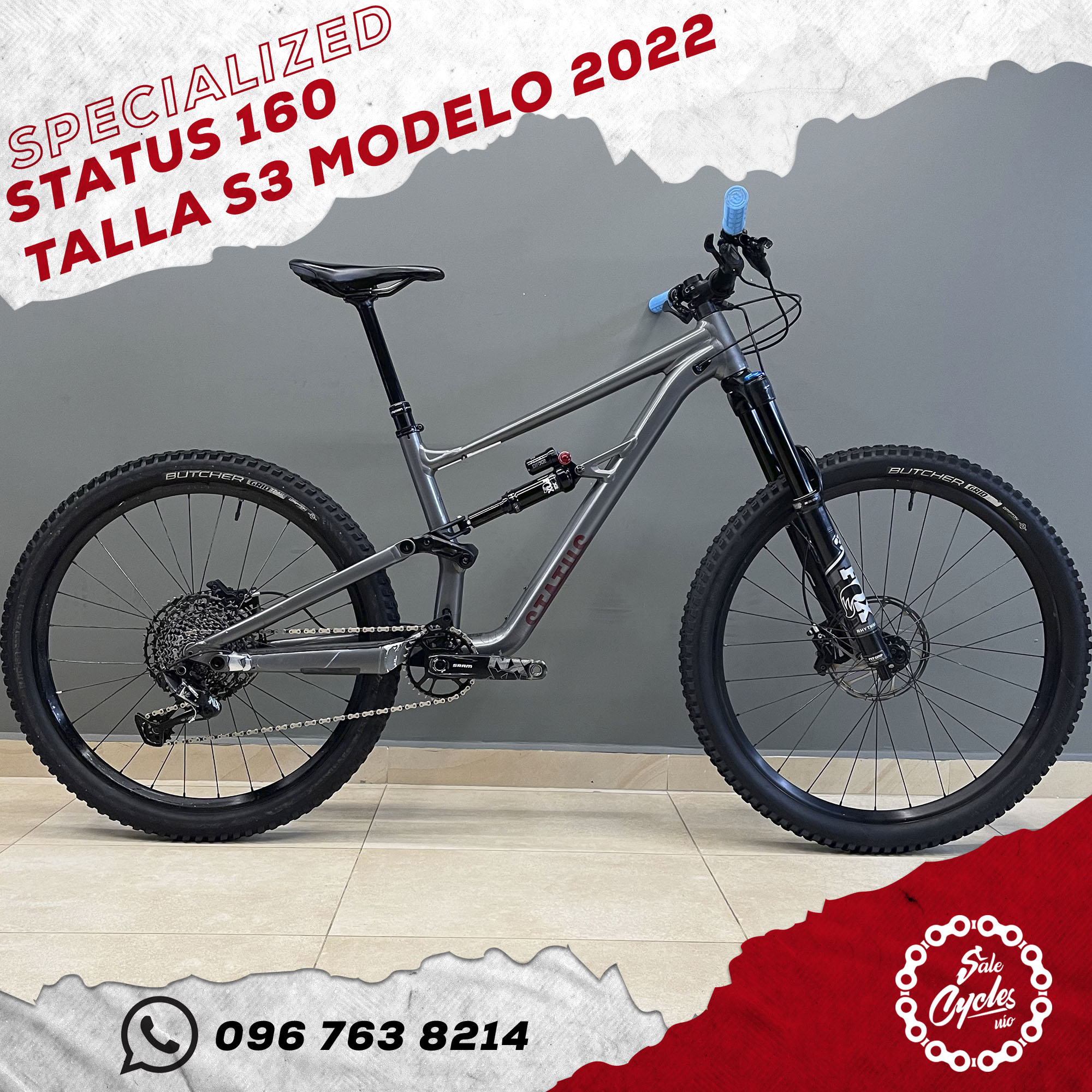 Specialized Status 160  Talla S3 Modelo 2022