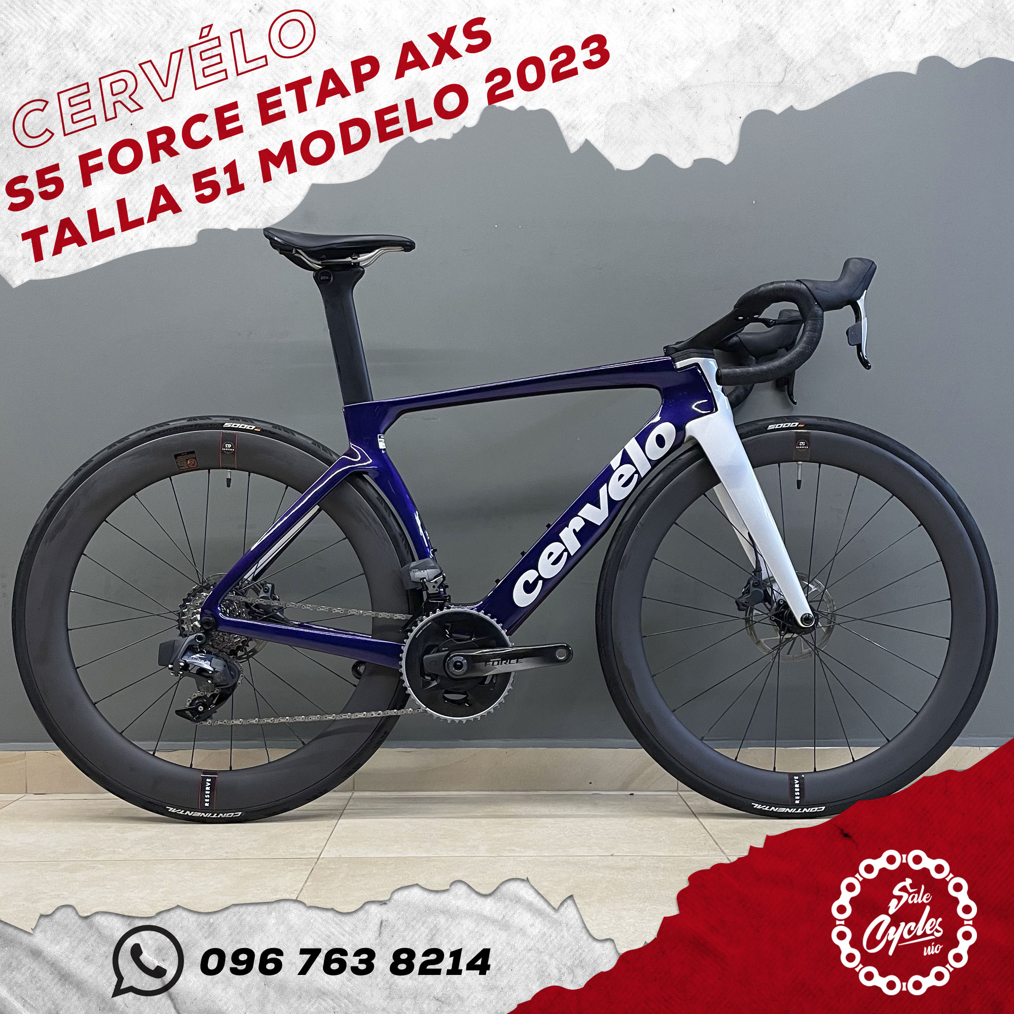 Cervélo S5 Force eTap AXS 51 2023