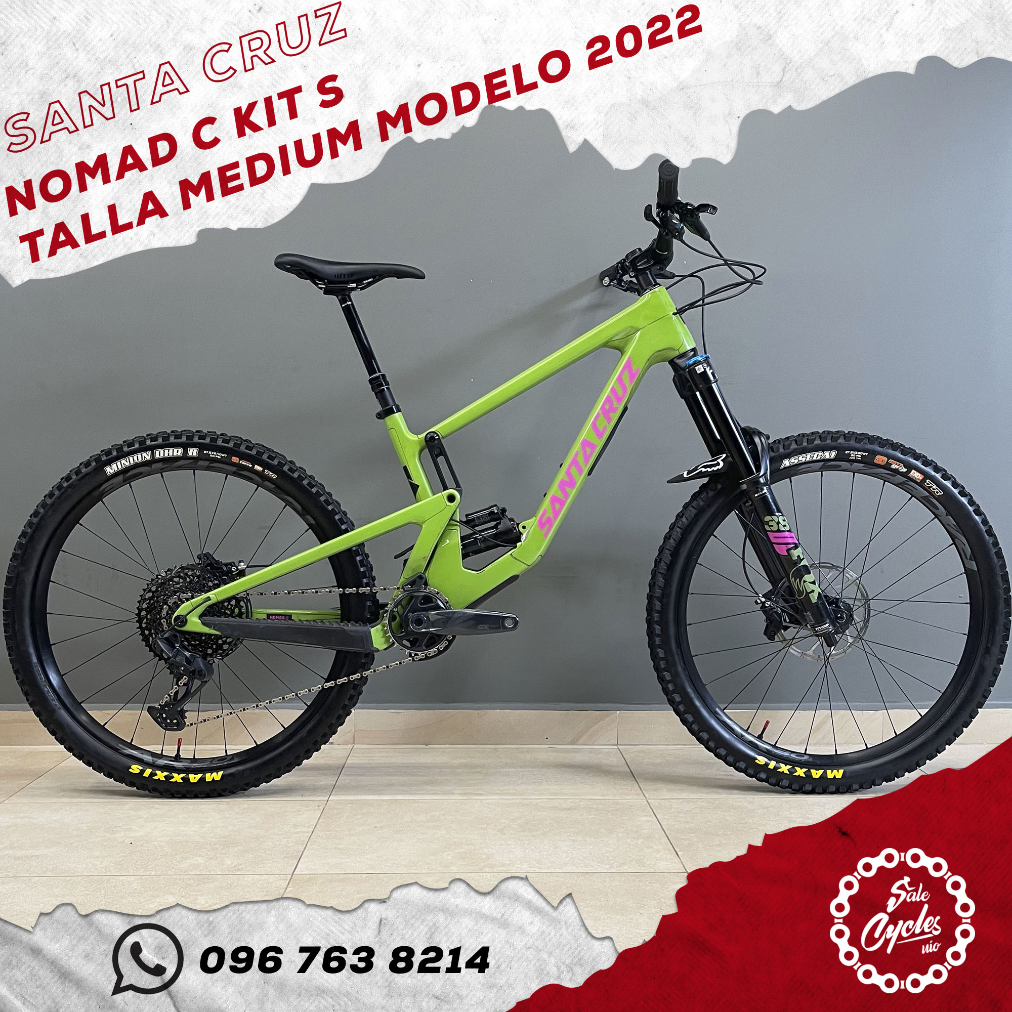 Santa Cruz Nomad C Kit S Medium 2022