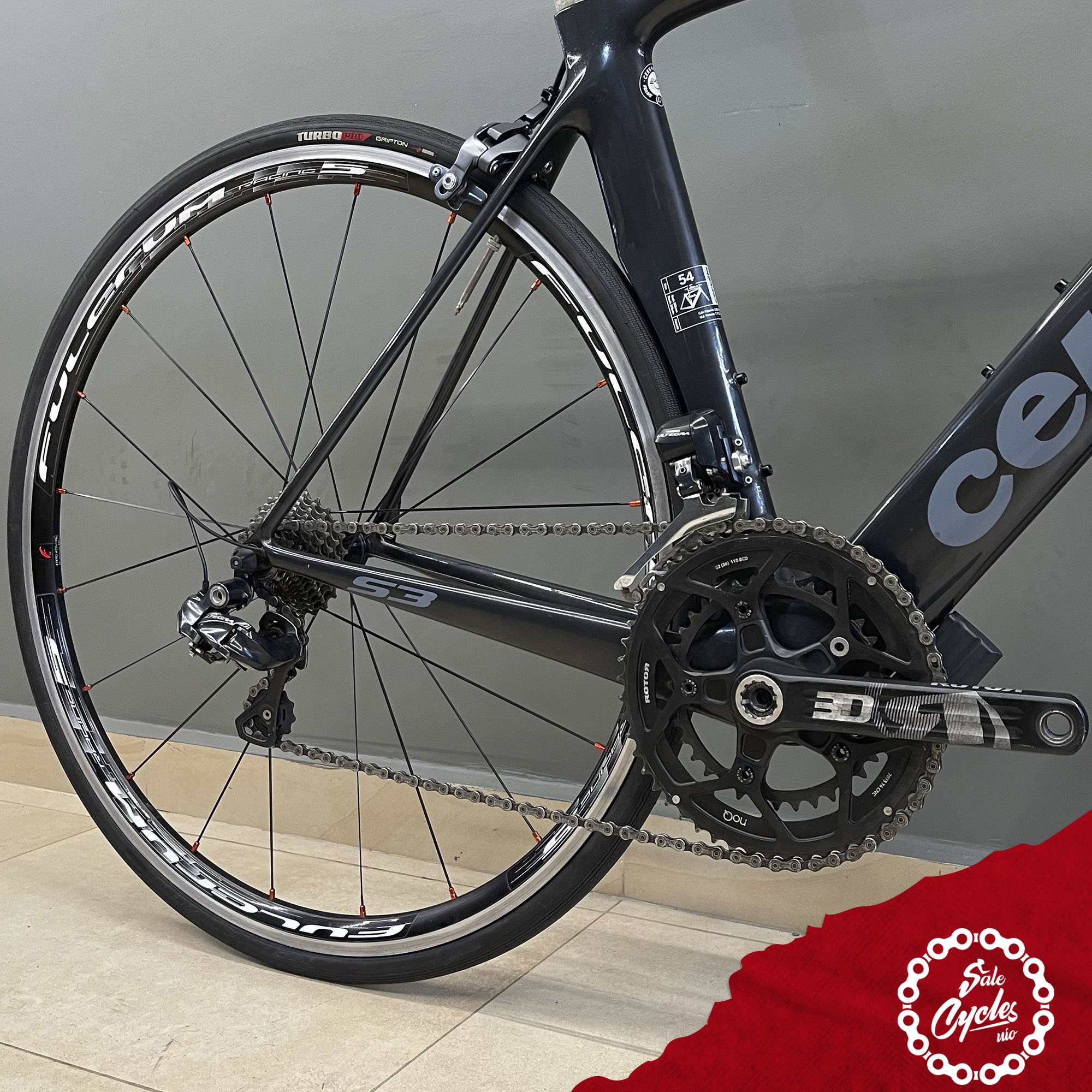 Cervelo S3 Ultegra 54 Año 2017