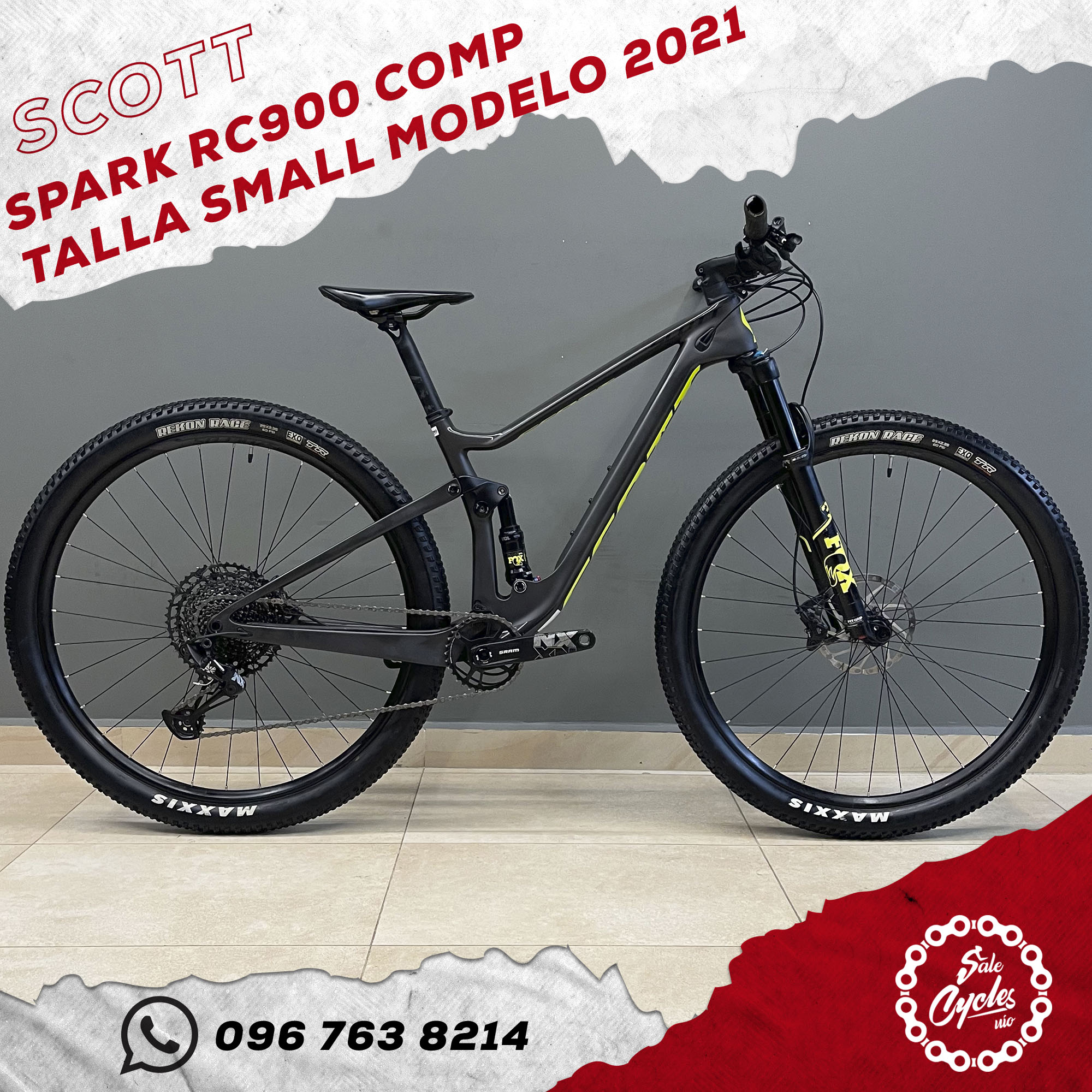 Scott Spark RC900 Comp Small 2021