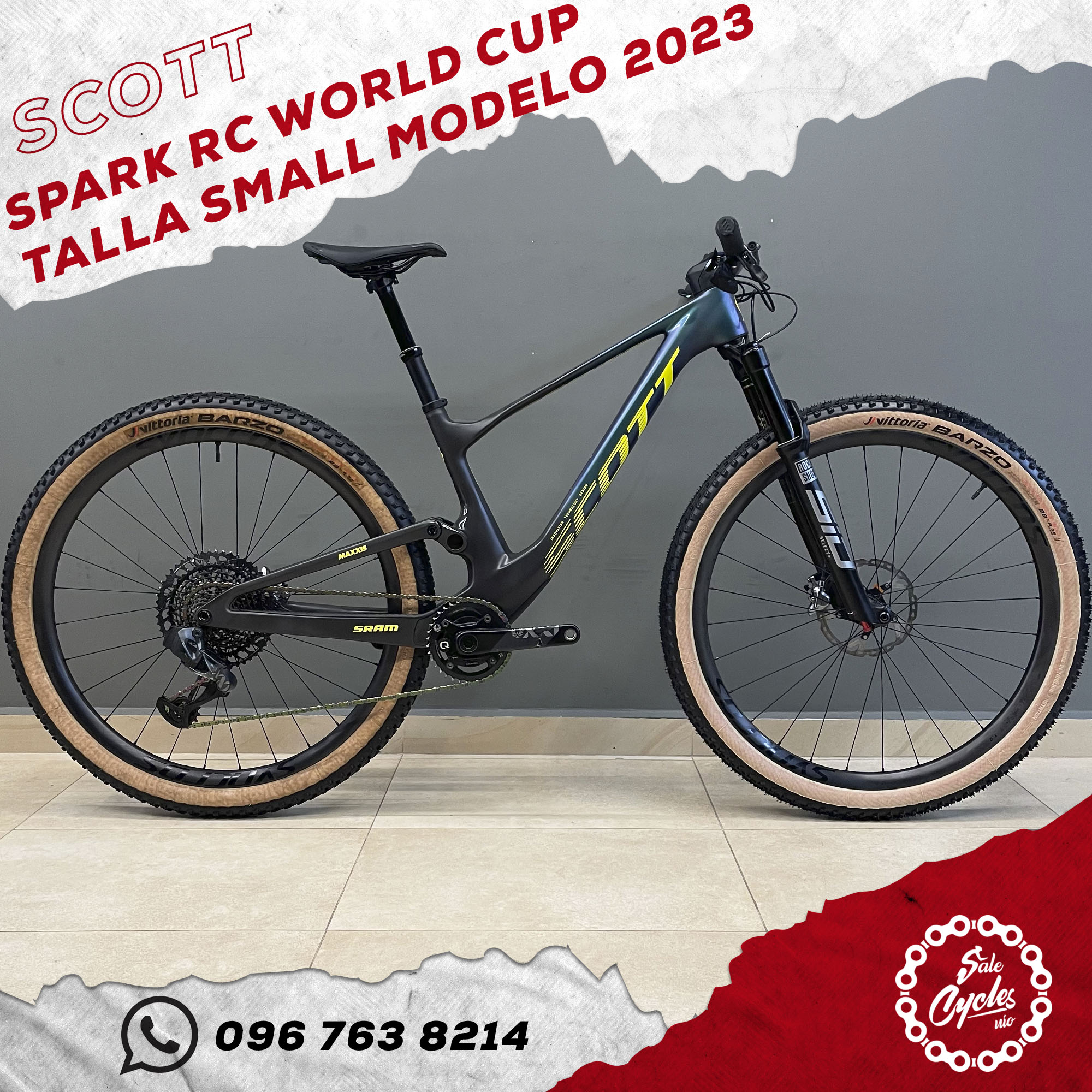 Scott Spark RC World Cup Small 2023