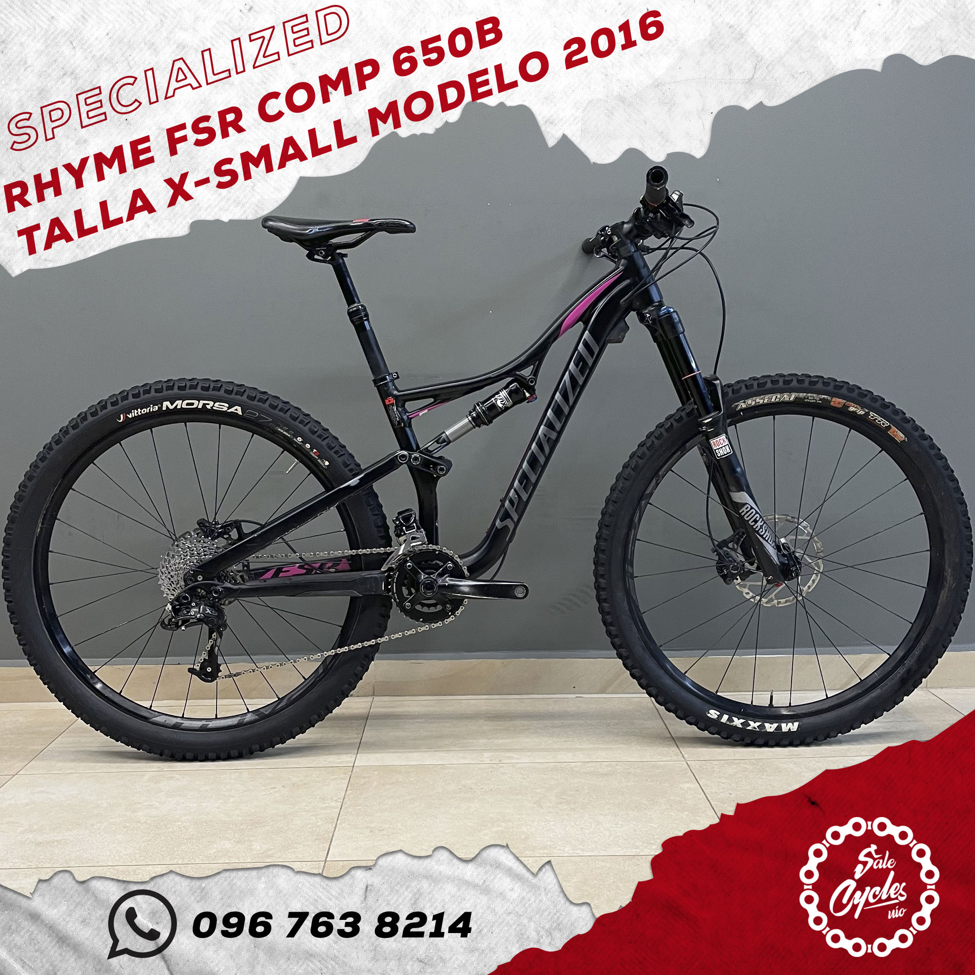 Specialized Rhyme FSR Comp 650B X-Small 2016