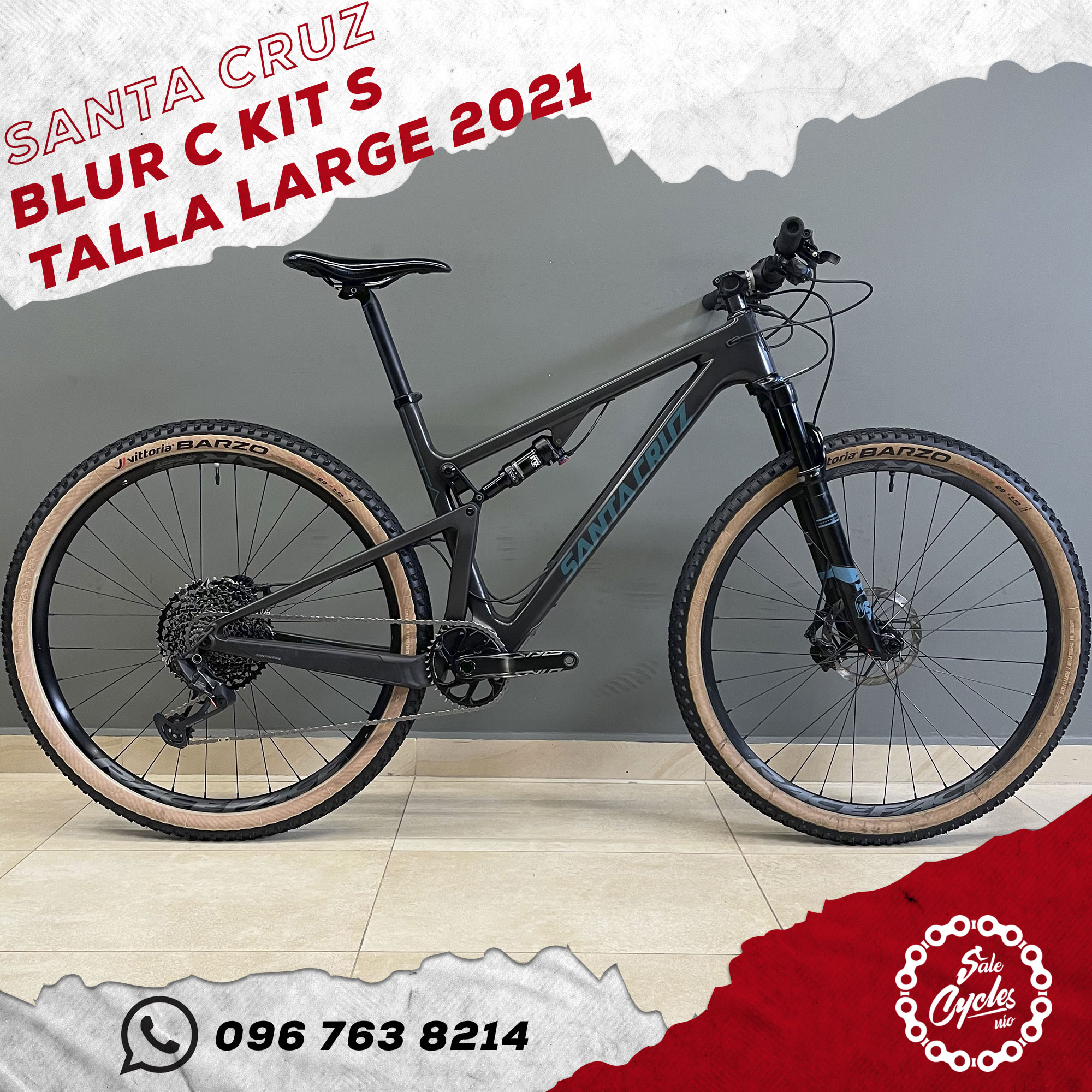 Santa Cruz Blur C Kit S Large 2021