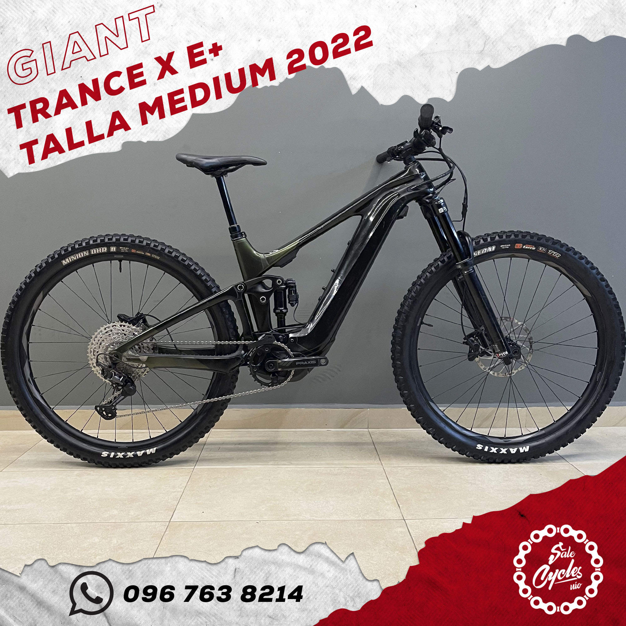 Giant Trance X Advanced E+ Medium 2022