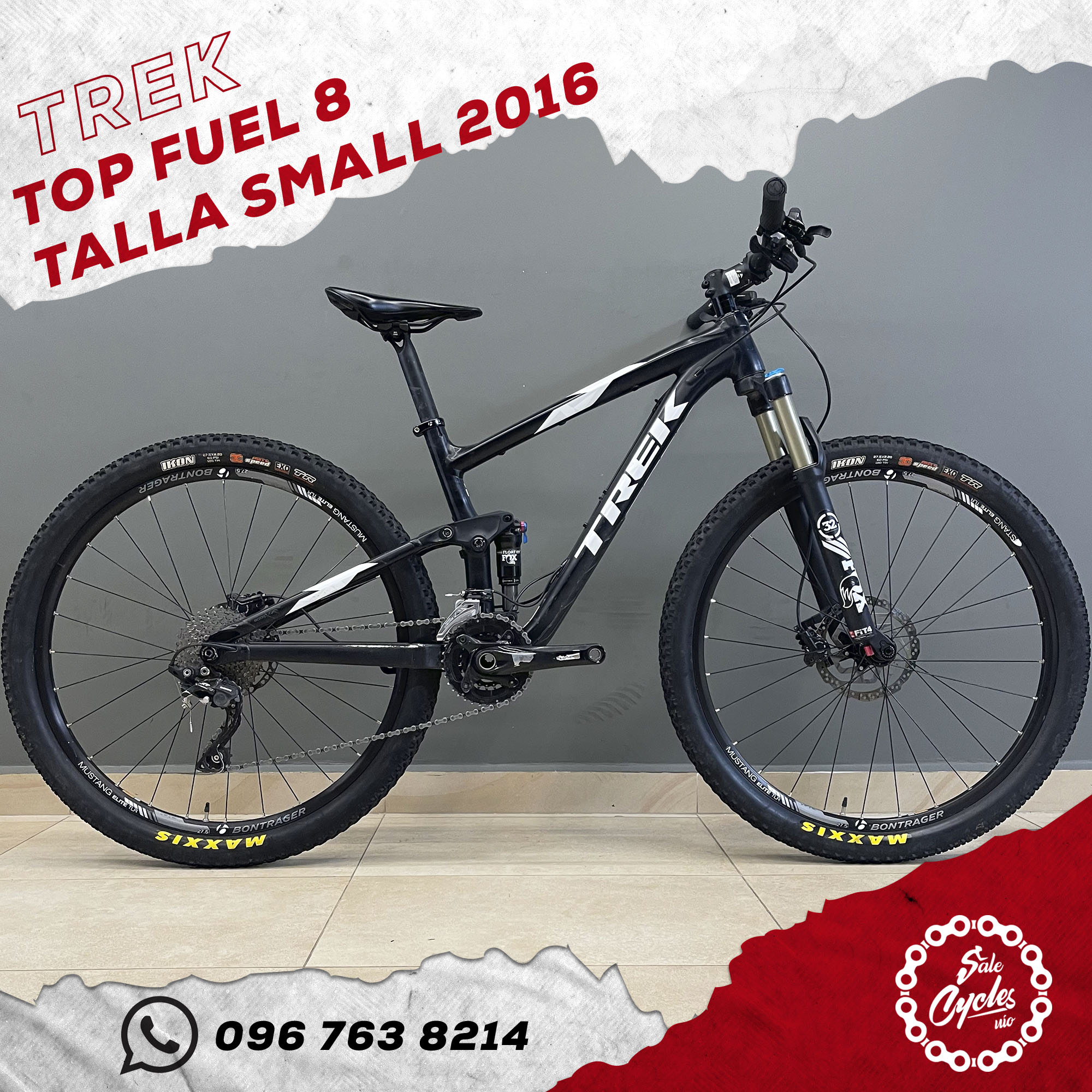Trek Top Fuel 8 Small 2016
