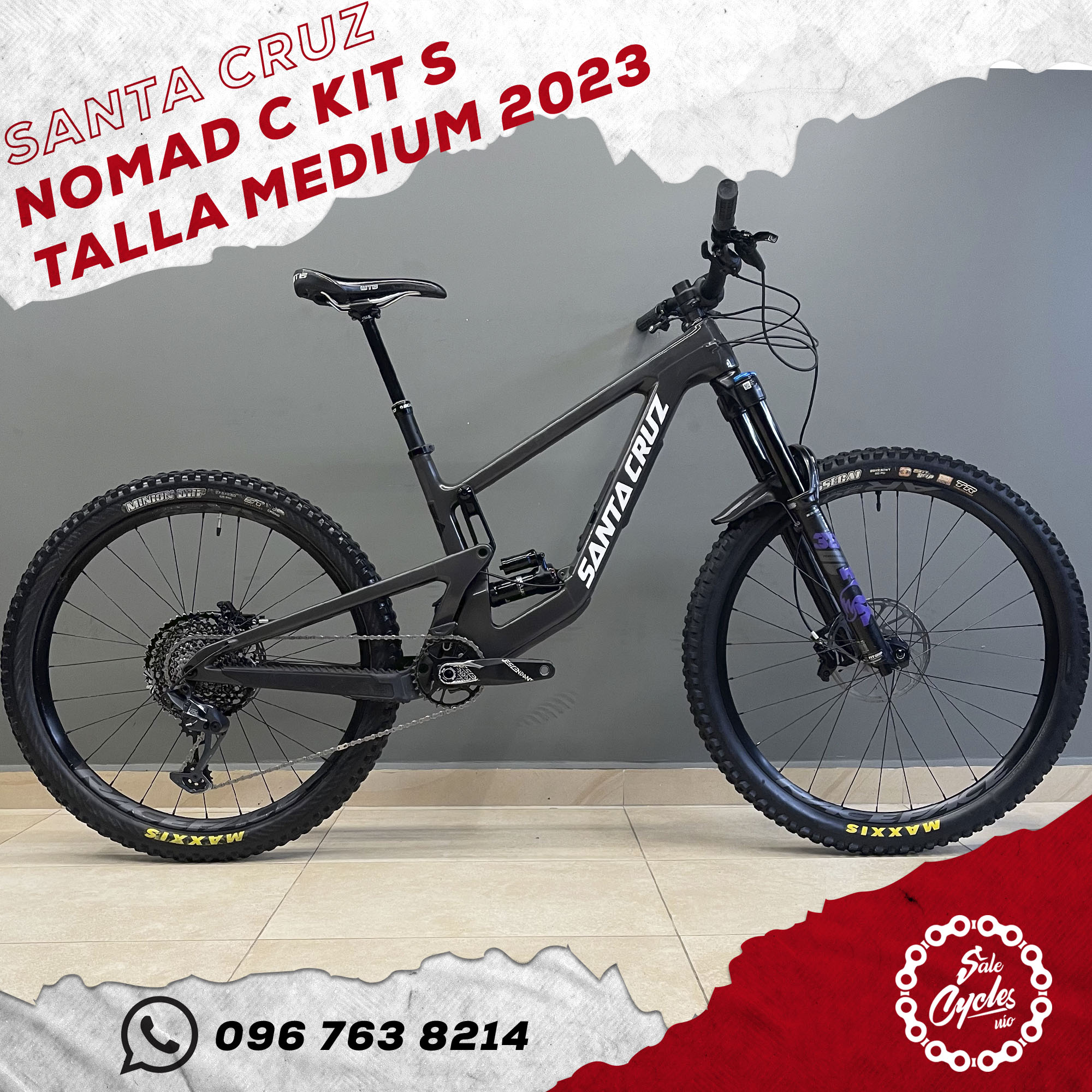 Santa Cruz Nomad C Kit S MX 2023 