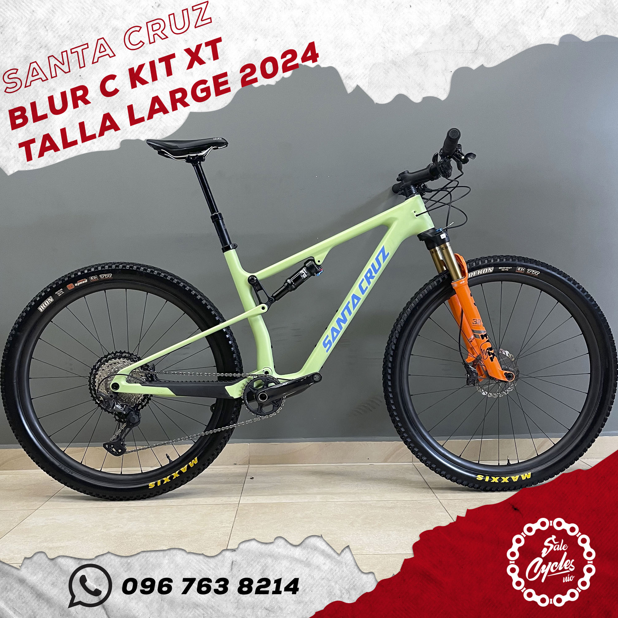Santa Cruz Blur C Kit XT Large 2024