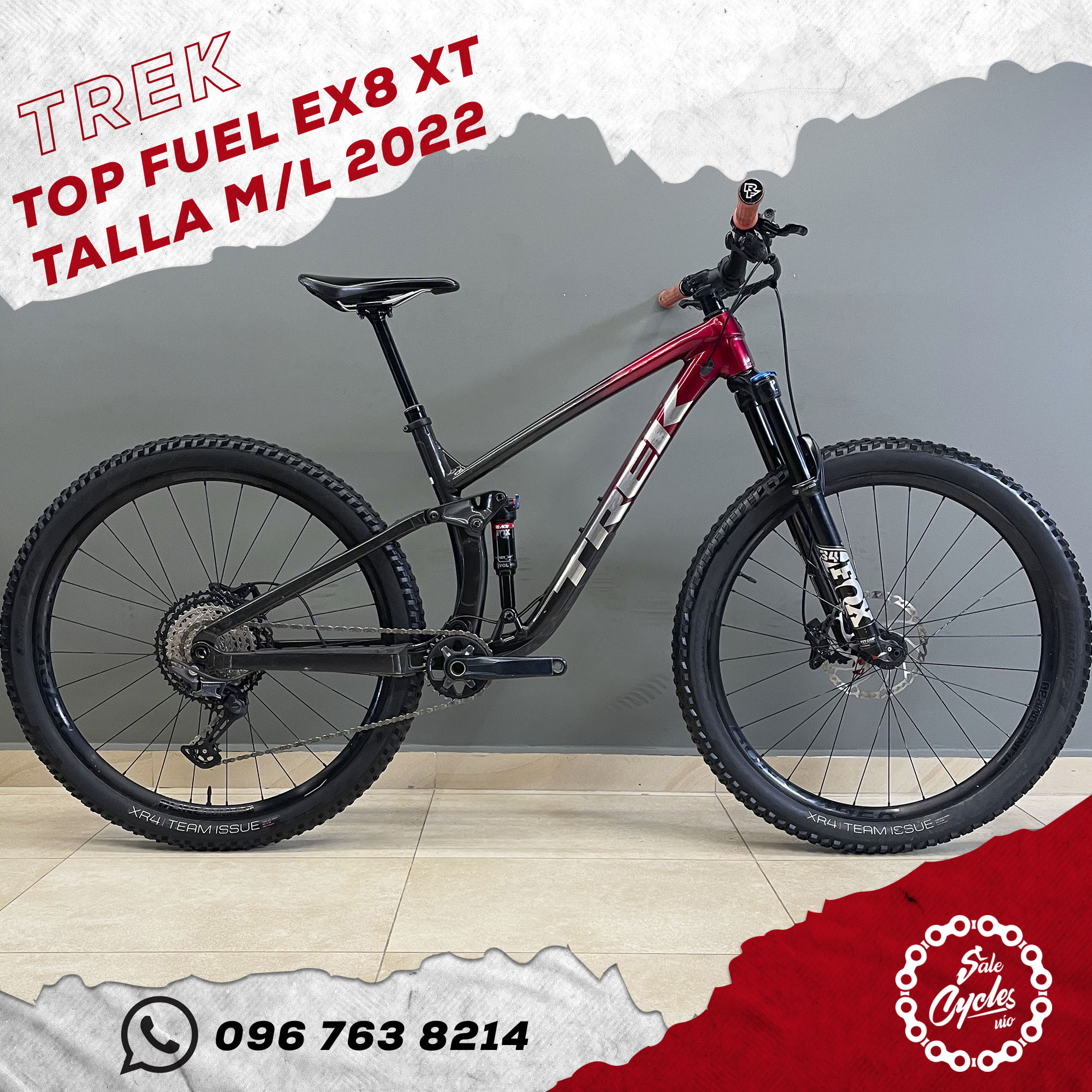Trek Top Fuel EX8 M/L 2022