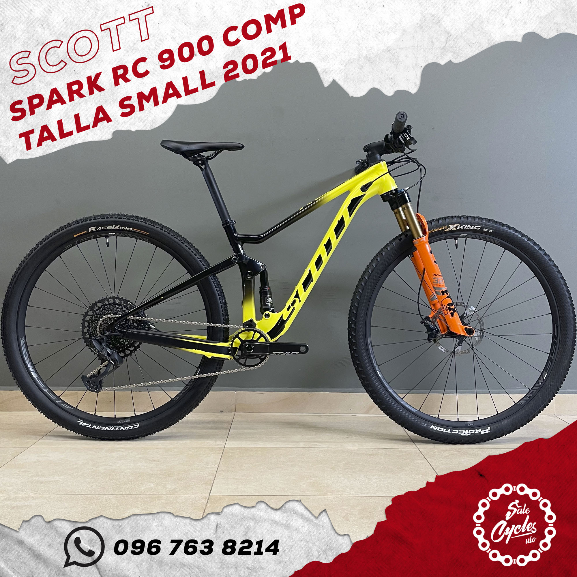 Scott Spark RC 900 Comp Small 2021