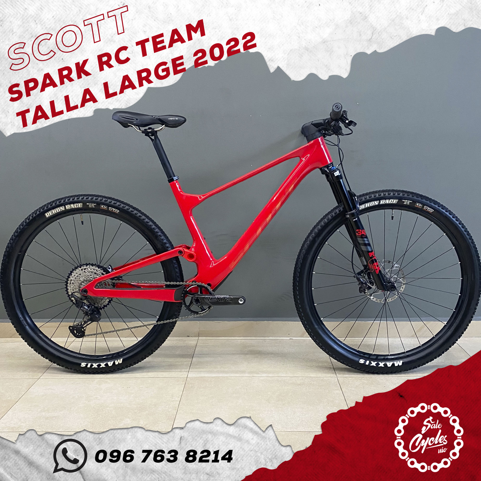 Scott Spark RC Team Large 2022
