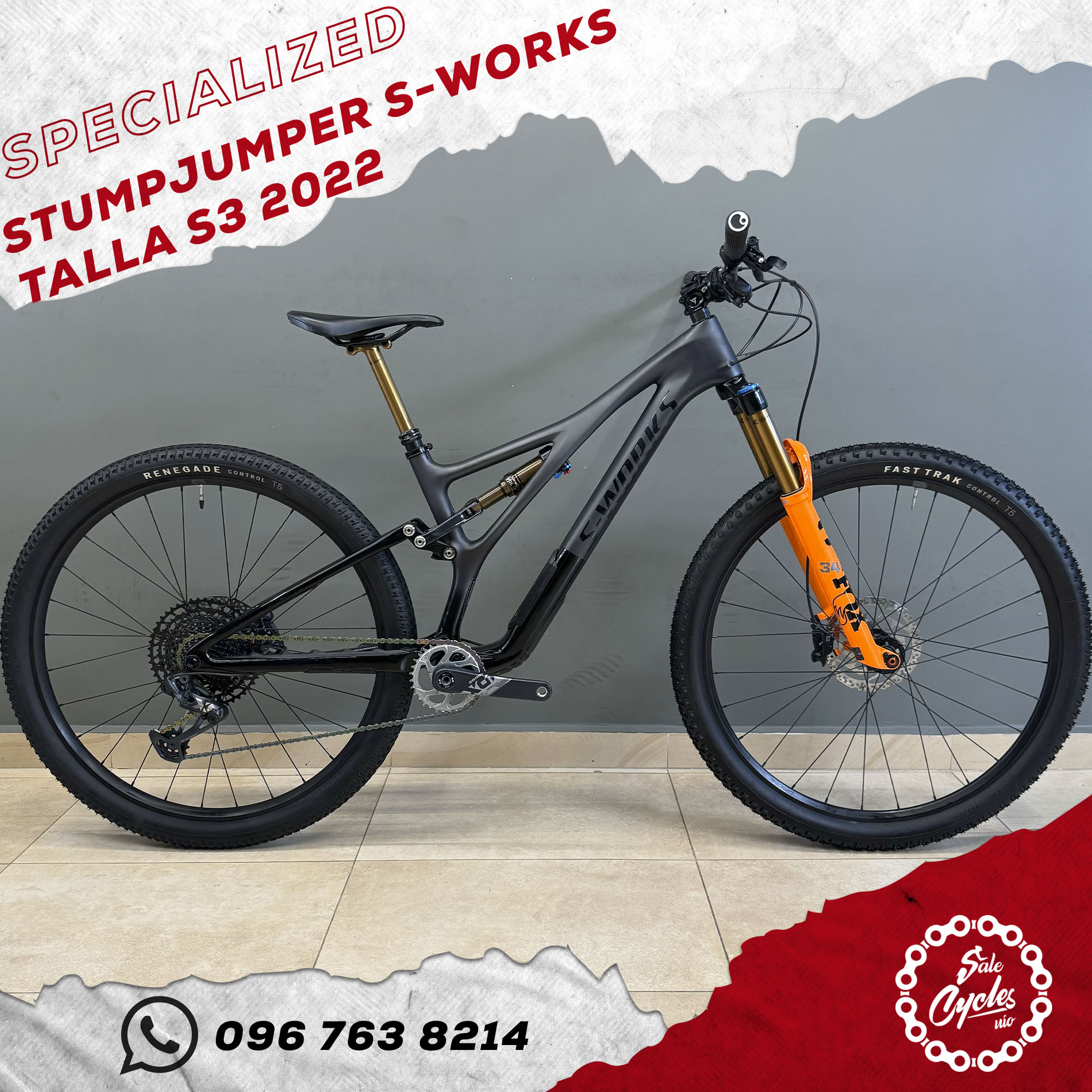 Specialized Stumpjumper S-Works S3 2022