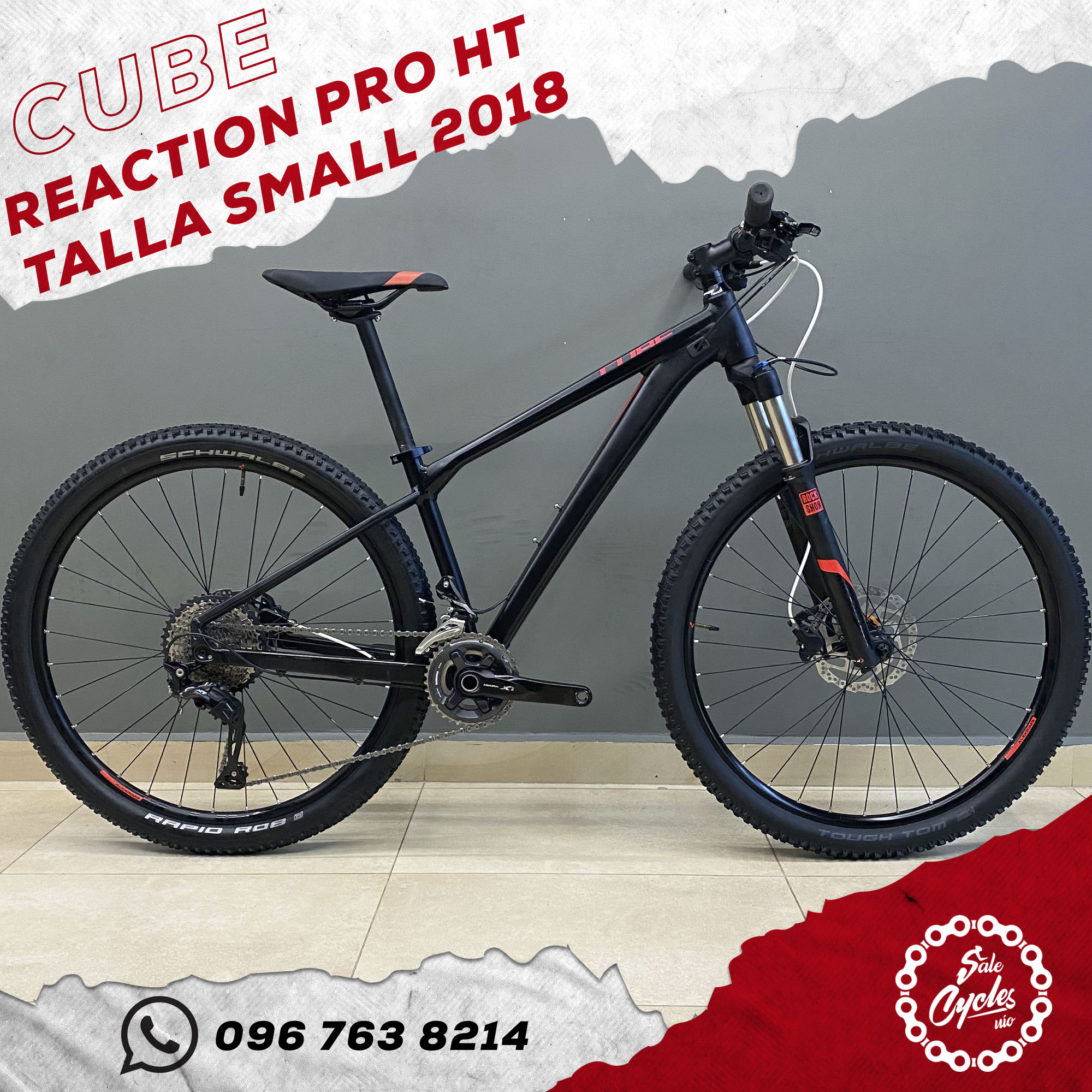 Cube Reaction Pro Hardtail Small 2018