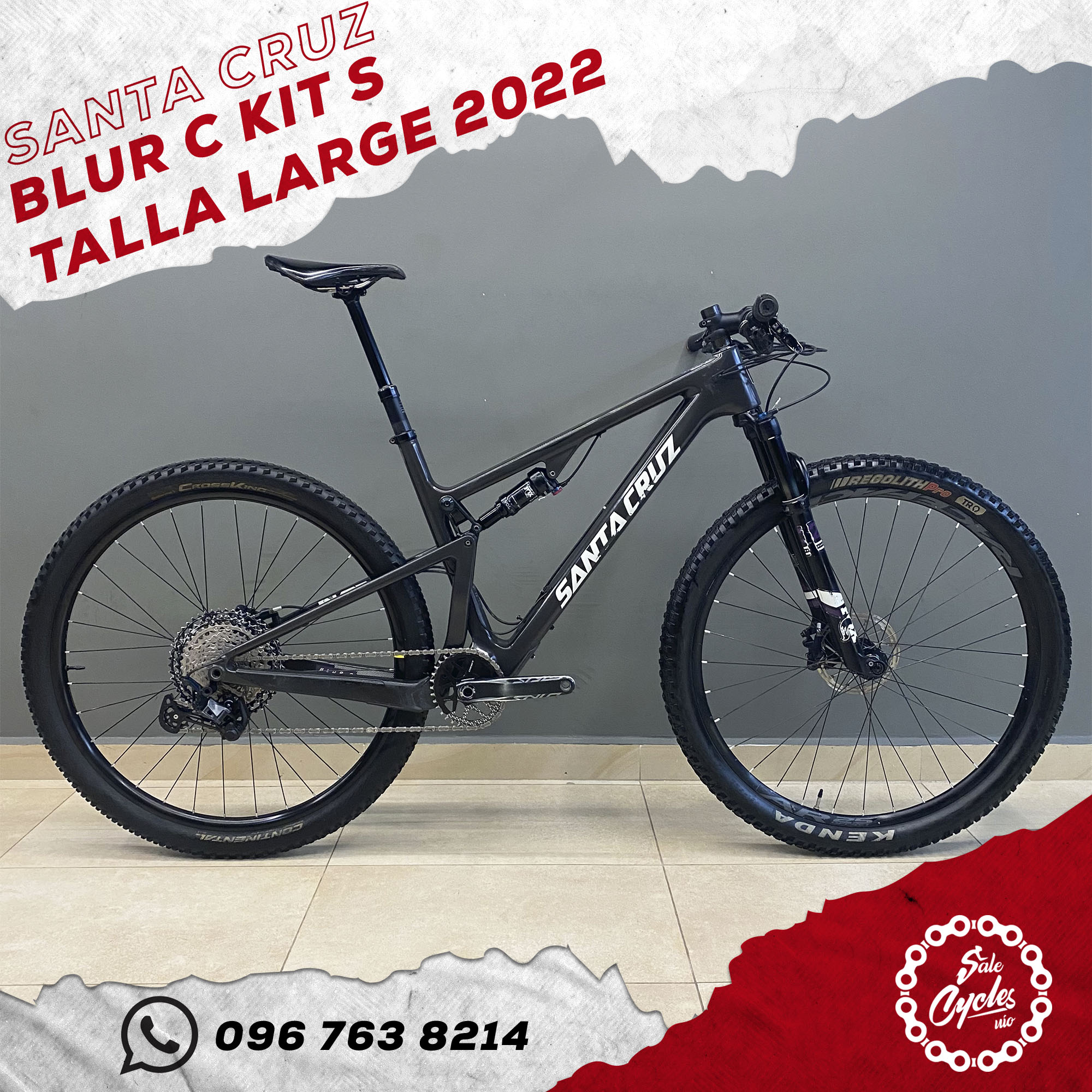 Santa Cruz Blur C Kit S Large 2022