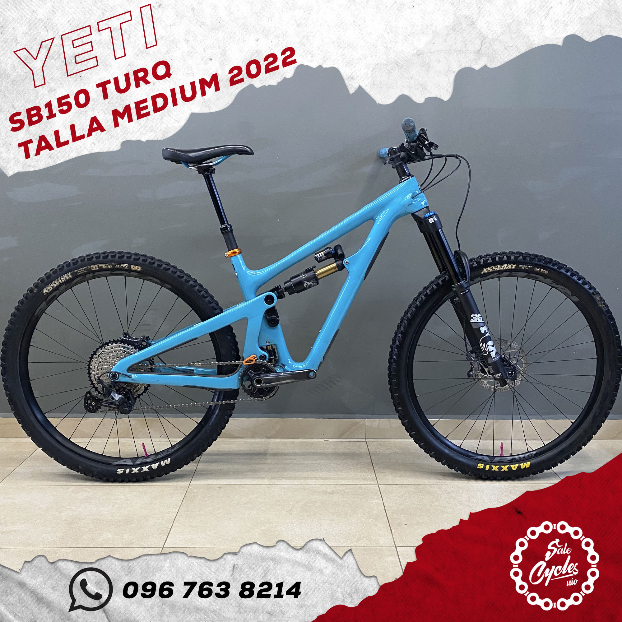 Yeti SB150 TURQ Medium 2022