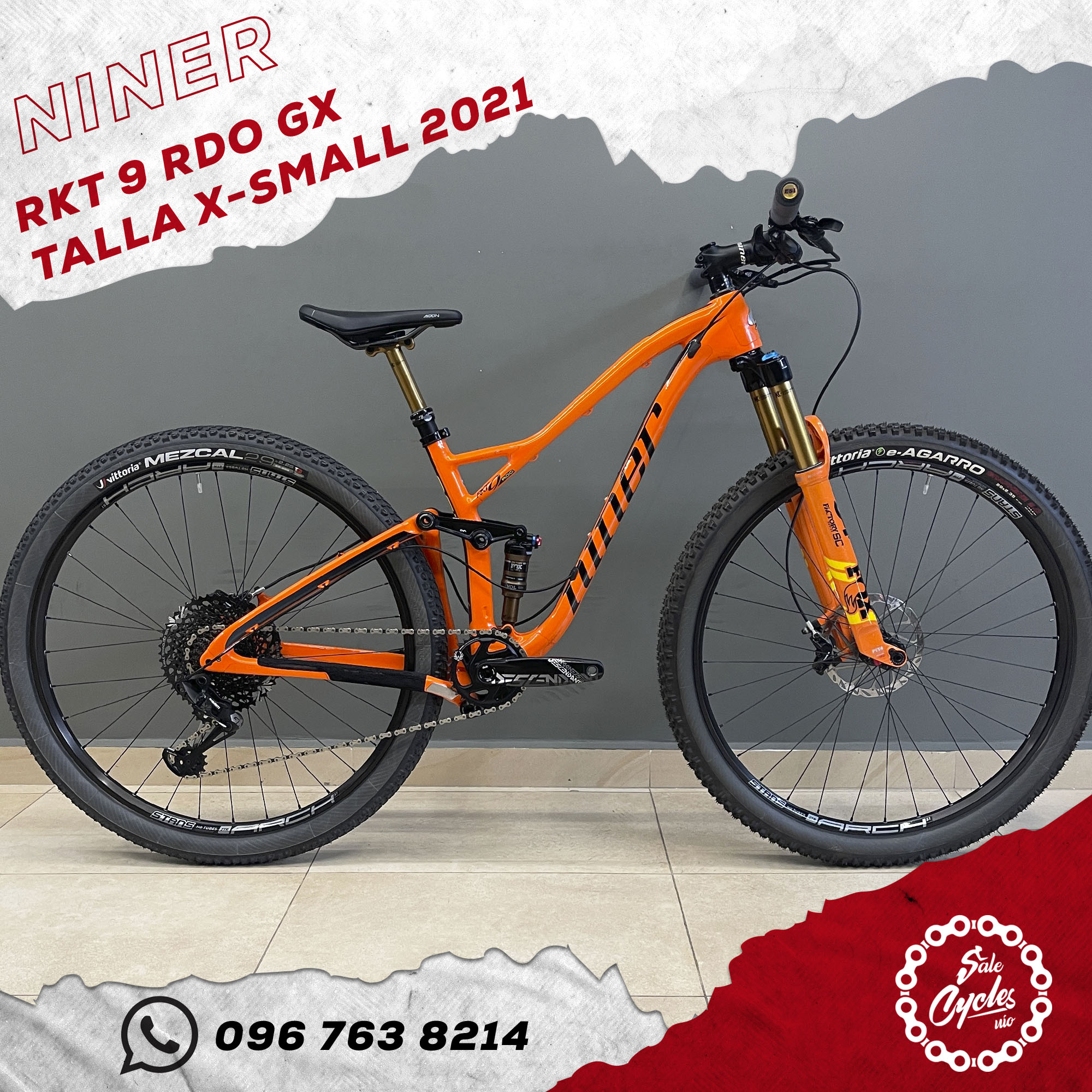 Niner RKT 9RDO GX X-Small 2021